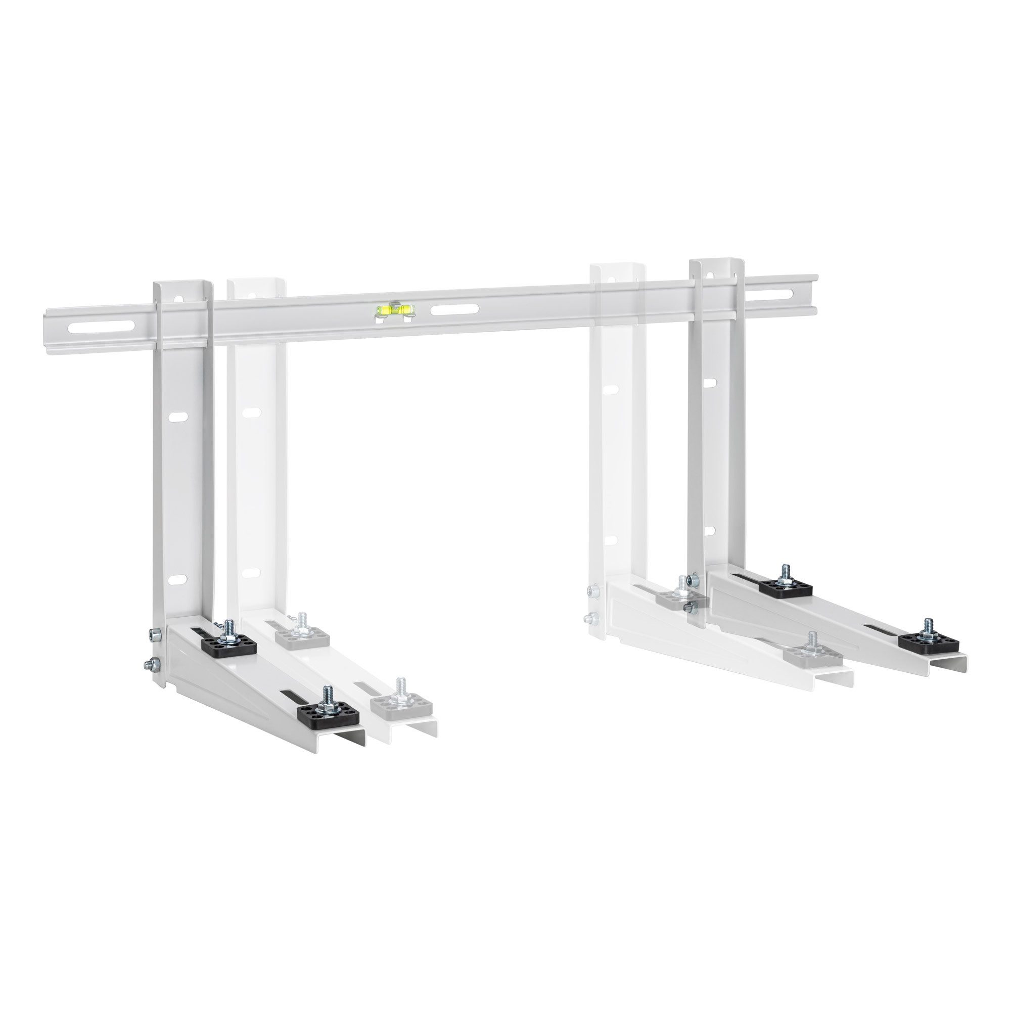 Inline Wandhalterung Halterung für Split Klimaanlage Außengerät oder Wärmepumpe, weiß