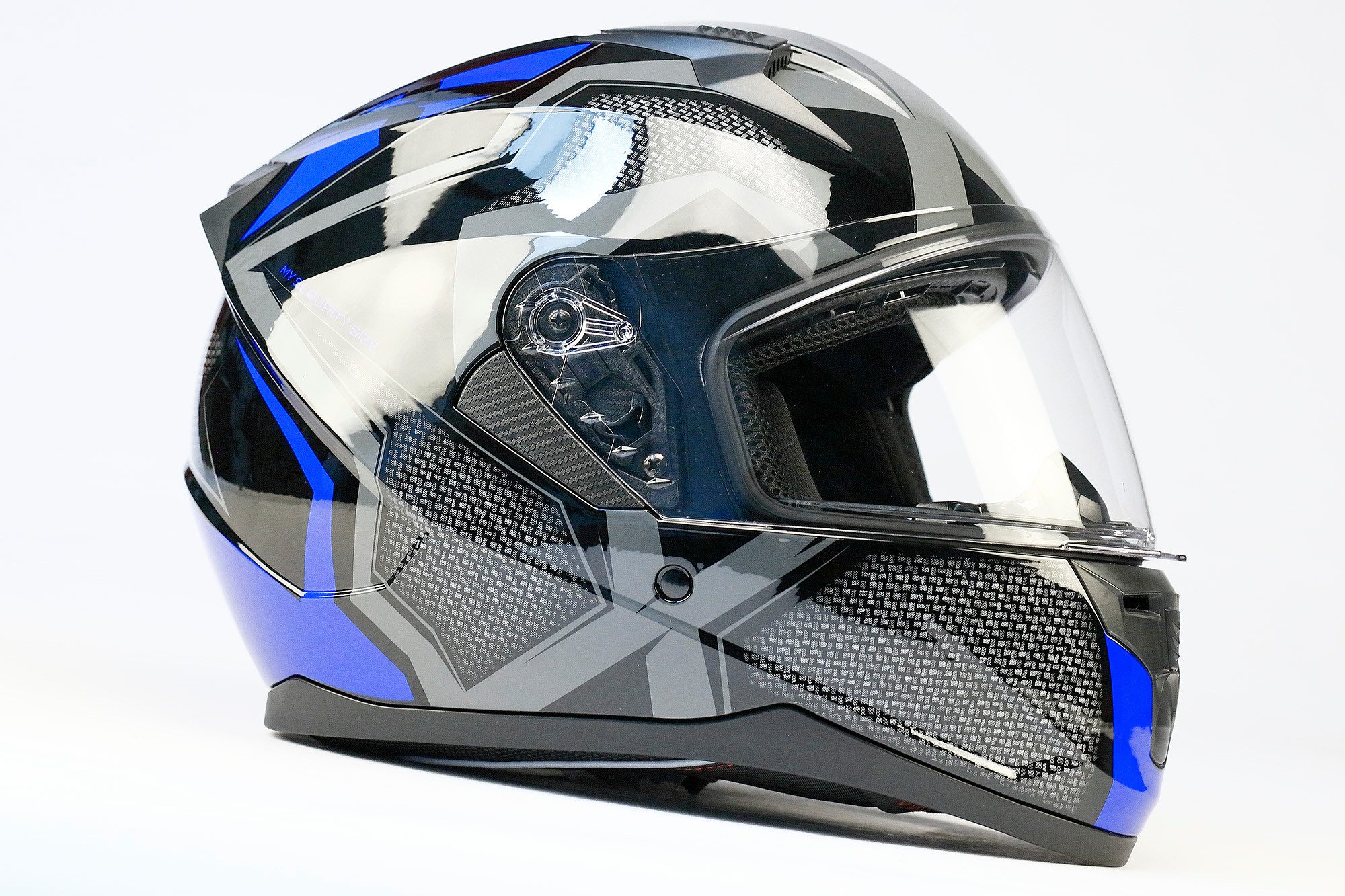 BNO Motorradhelm BNO X6 Integralhelm, mit integrierter Sonnenbrille, ECE R 22-06