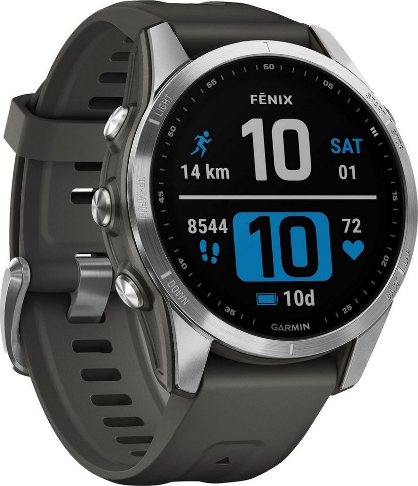 Garmin FENIX 7S Smartwatch (3,04 cm/1,2 Zoll, Garmin), 3,04 cm / 1,2\