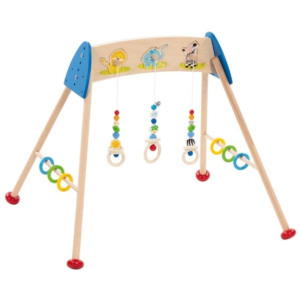 goki Spielbogen GOKI Baby-Fit Tierstimmen Wilde Tiere, Greif- und Spieltrainer