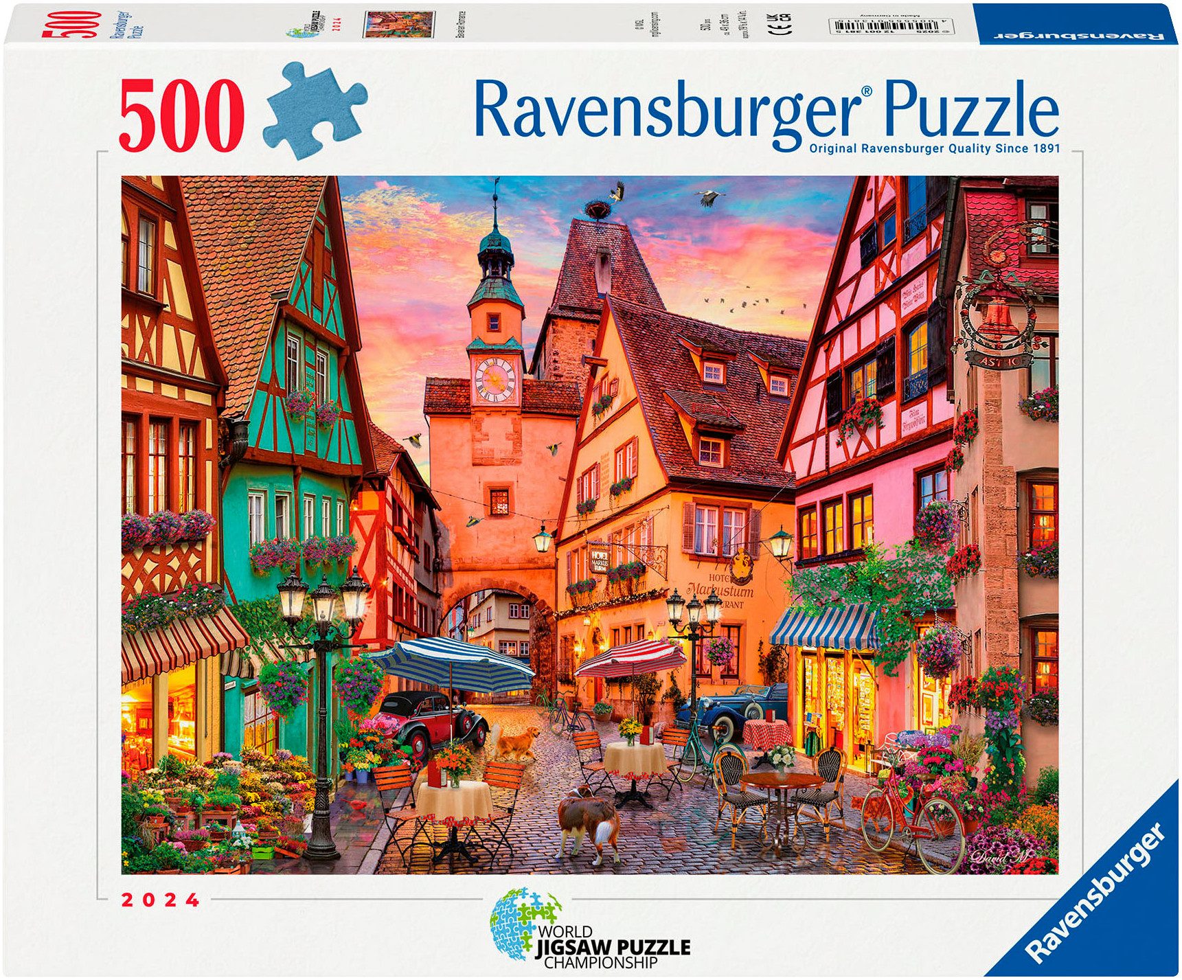 Ravensburger Puzzle Bayerische Romantik, 500 Puzzleteile, Made in Germany günstig online kaufen