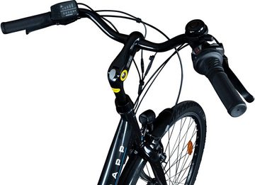 Zündapp E-Bike Z505, 6 Gang Shimano Tourney Schaltwerk, Kettenschaltung, Heckmotor, 374 Wh Akku