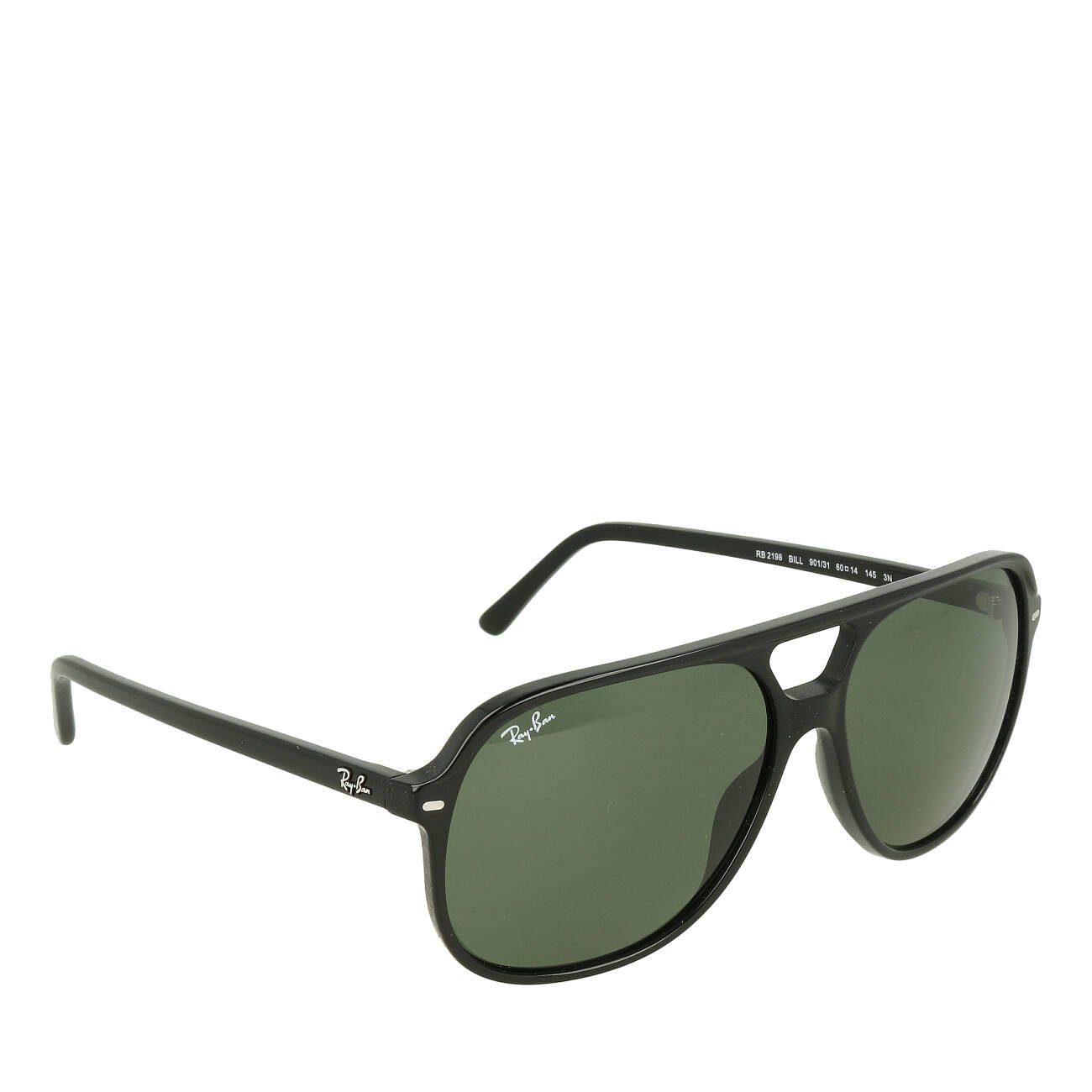 Ray-Ban Sonnenbrille Ray-Ban Bill RB2198 901/31 60 Black Green