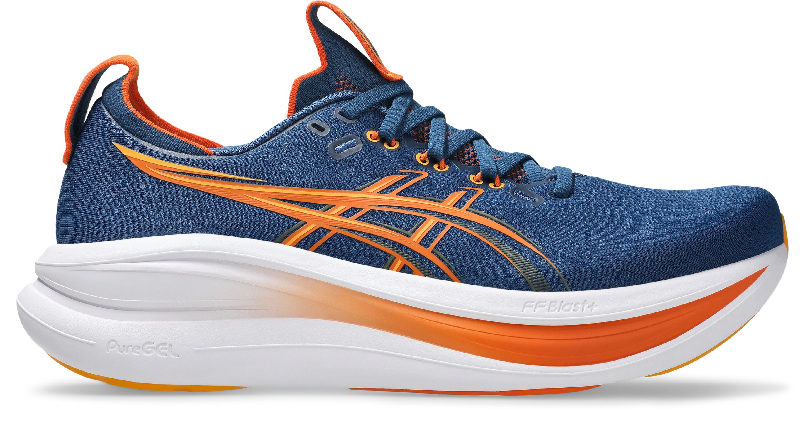 Asics GEL-NIMBUS 28 Laufschuh mit Knit-Obermaterial, mit FF BLAST PLUS Dämpfung