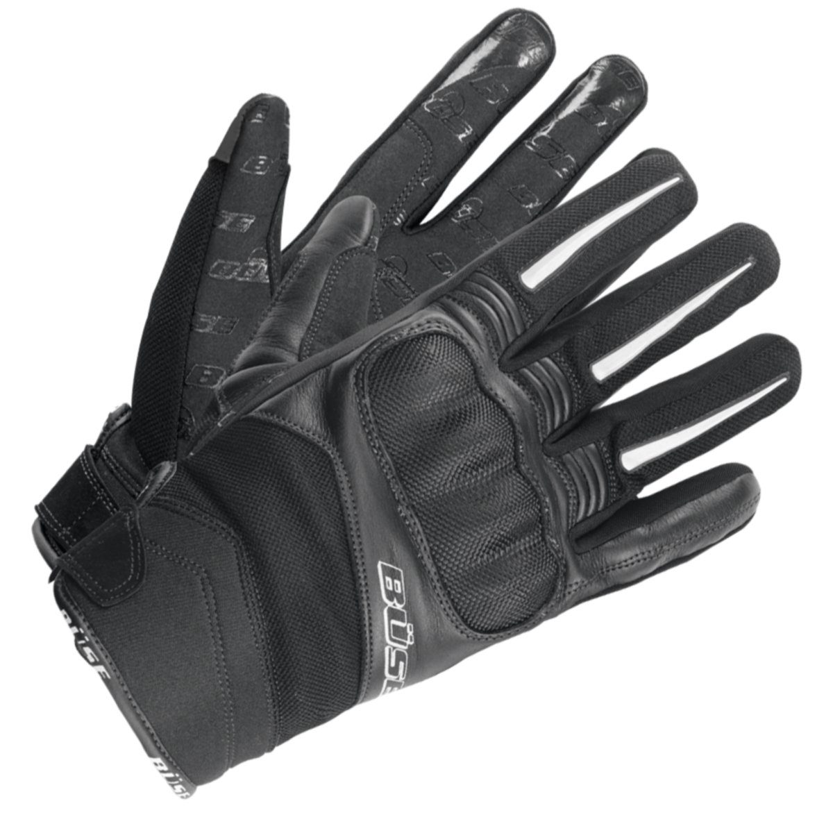 Büse Motorradhandschuhe Büse Open Road Evo Handschuh schwarz Herren reflekt günstig online kaufen
