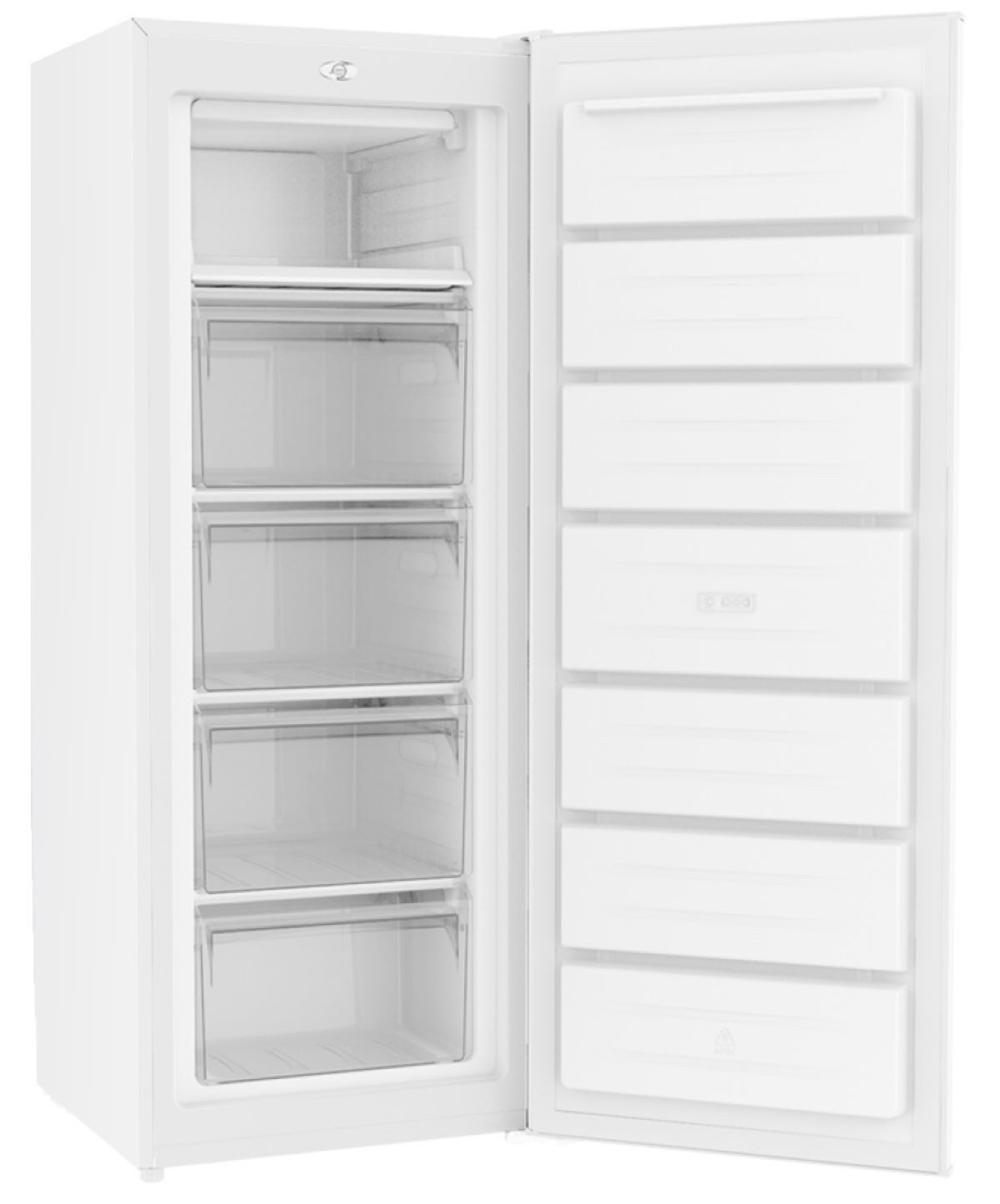 PKM Gefrierschrank Freistehender Tiefkühler KHGS168, 54,4 cm breit, Praktischer Gefrierschrank mit 168 Liter Rauminhalt