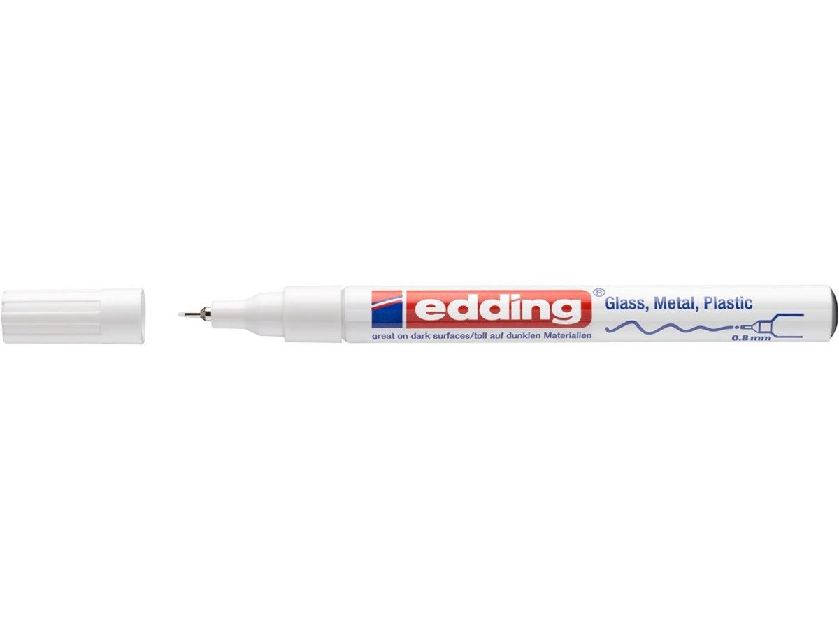 edding Lackmarker Edding 780 4-780-9-049 Lackmarker Weiß 0.8 mm – Bild 3 von 3