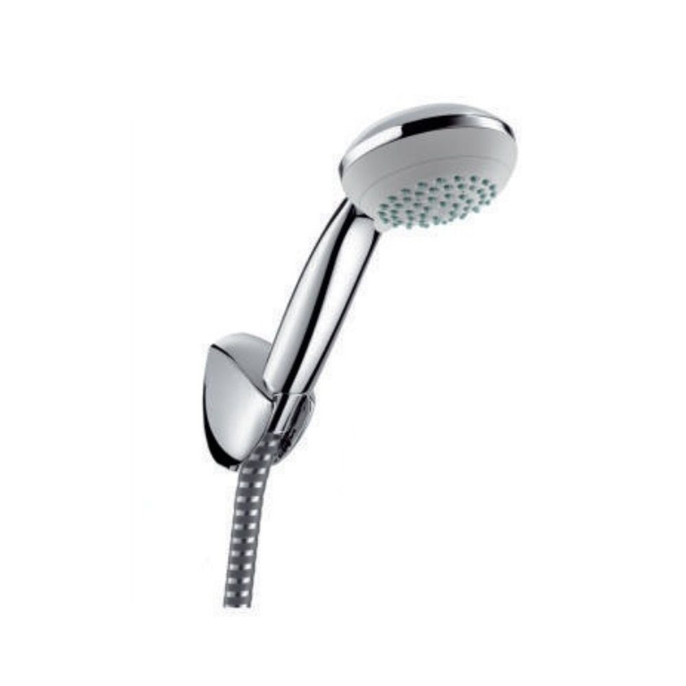 hansgrohe Brausegarnitur HANSGROHE 27558000 Brauseset CROMETTA 85 VARIOJET chrom mit Brauseschl