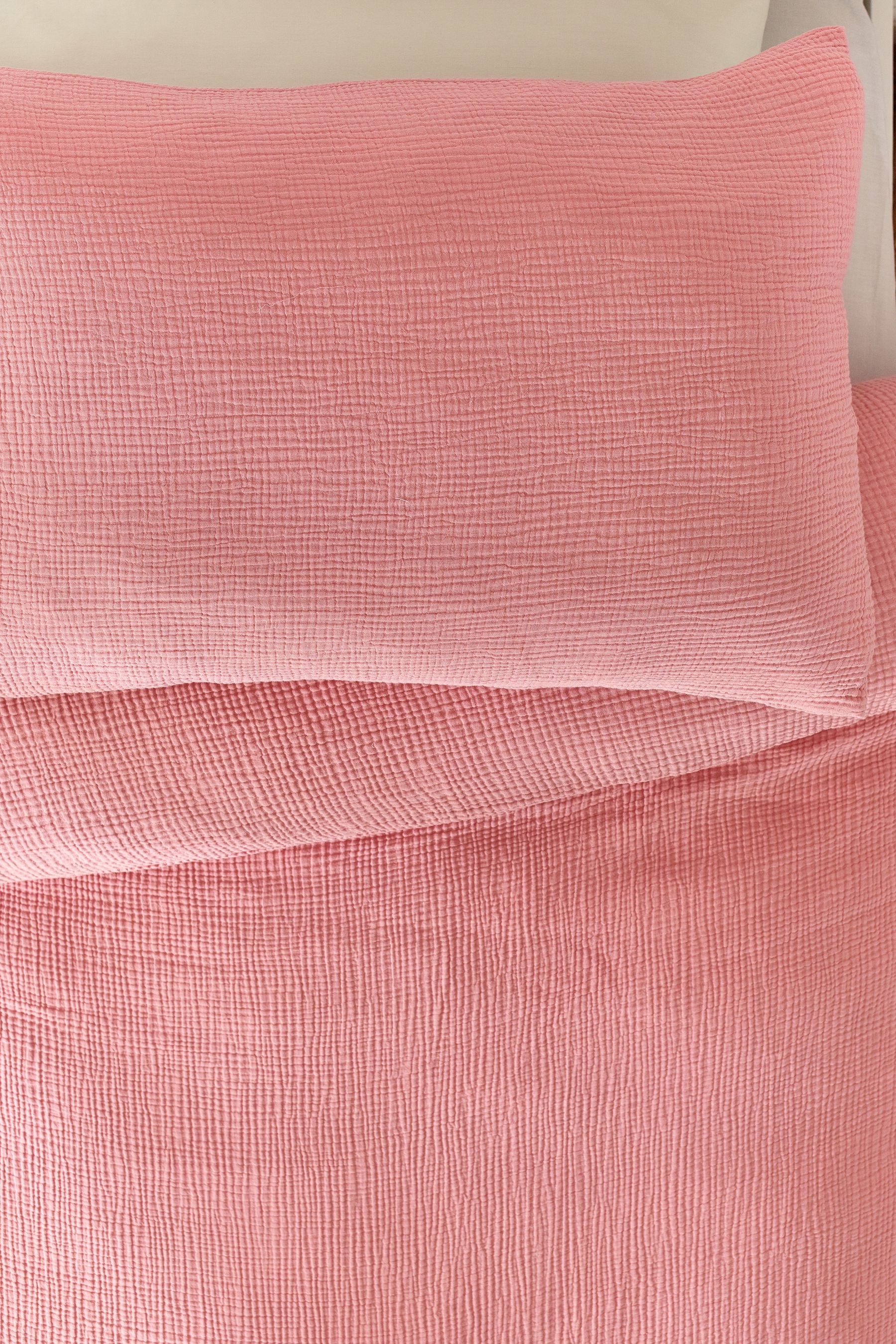 Next Bett-Set Bettgarnitur aus Baumwoll-Musseline, Knitteroptik, günstig online kaufen