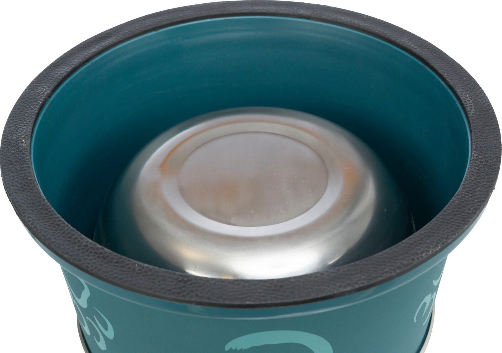 TRIXIE Napf Langohrnapf, Edelstahl/Kunststoff - diverse - 0,9 l/ø 19 cm