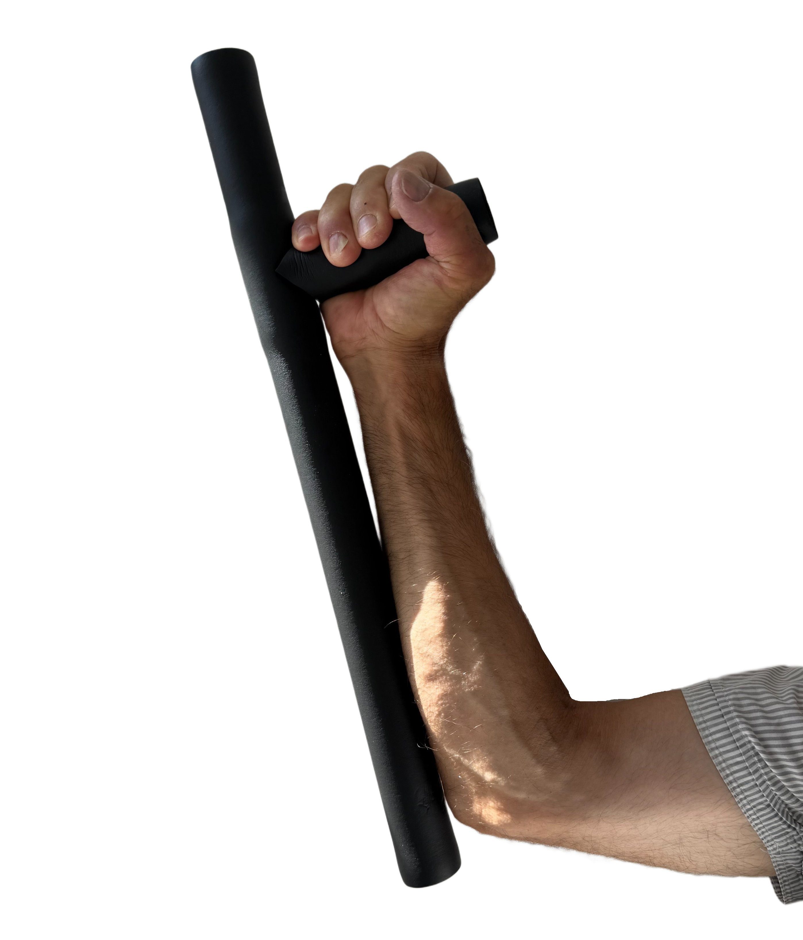 BAY-Sports Dummy Tonfa Schaumstoff Training SV Krav MAGA Selbstverteidigung Langstock, Self Defense, Softstock Soft Stock Kampfstock Budo Kunststoff