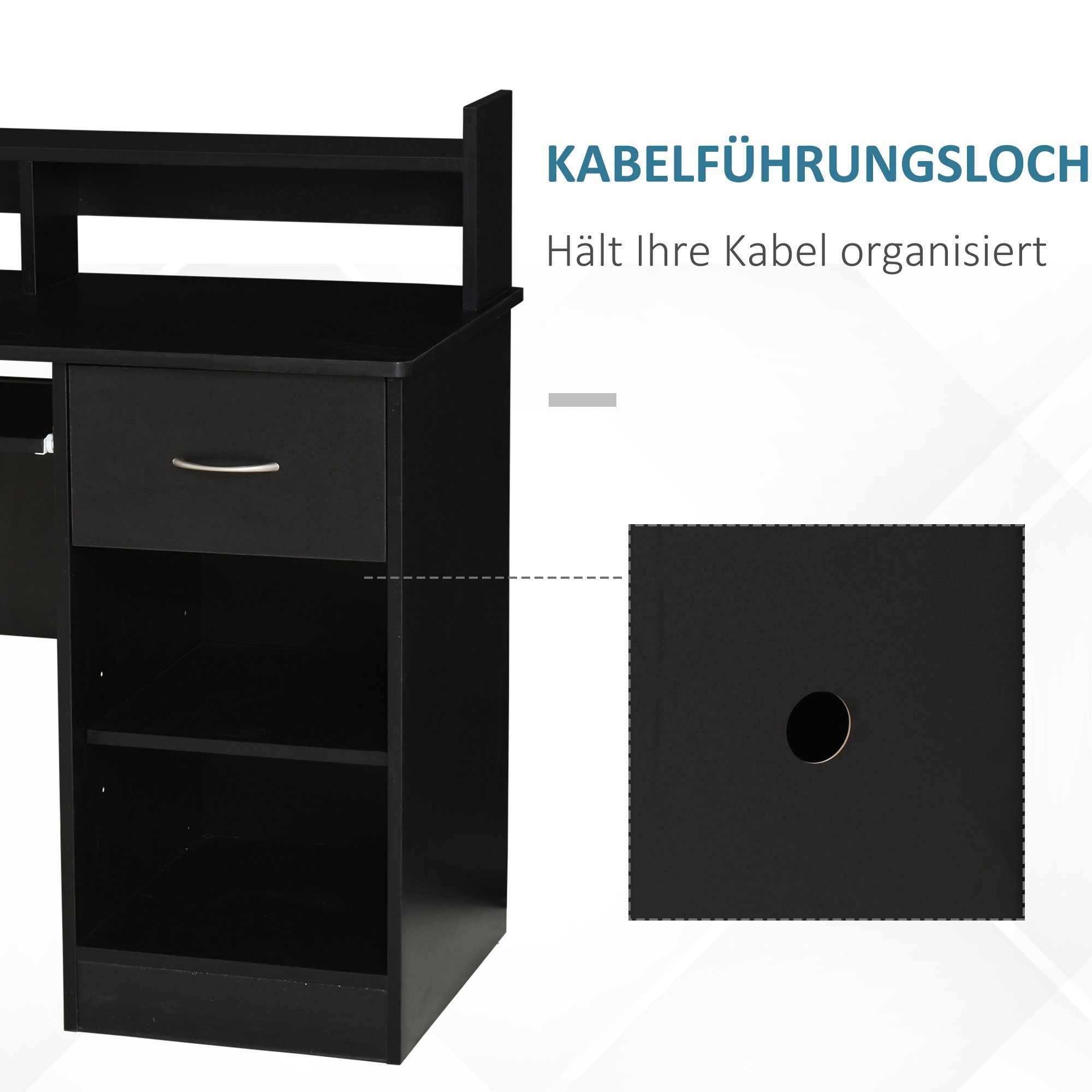 HOMCOM Computertisch