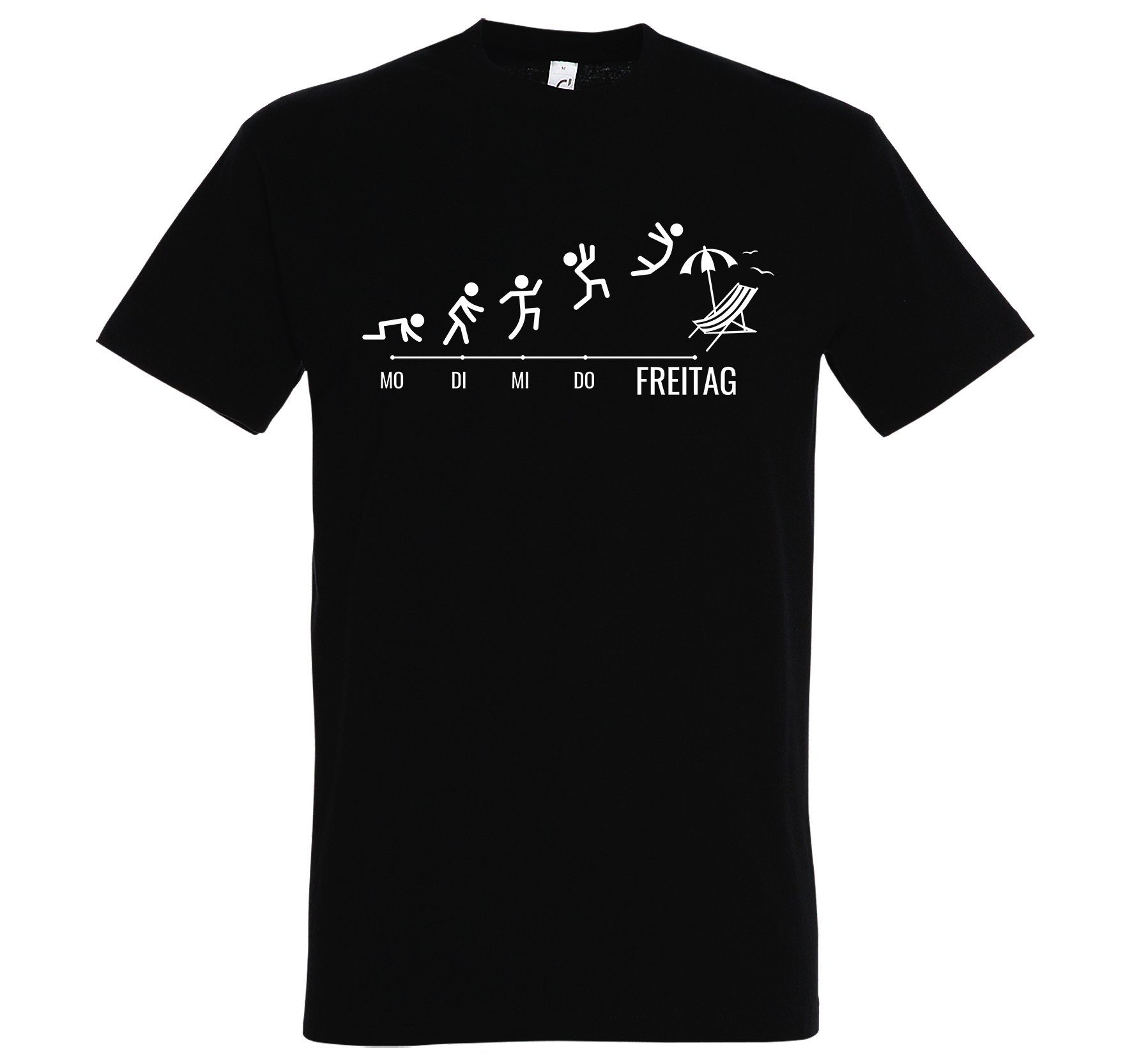 T-Shirt Freitag Wochenende Herren Shirt