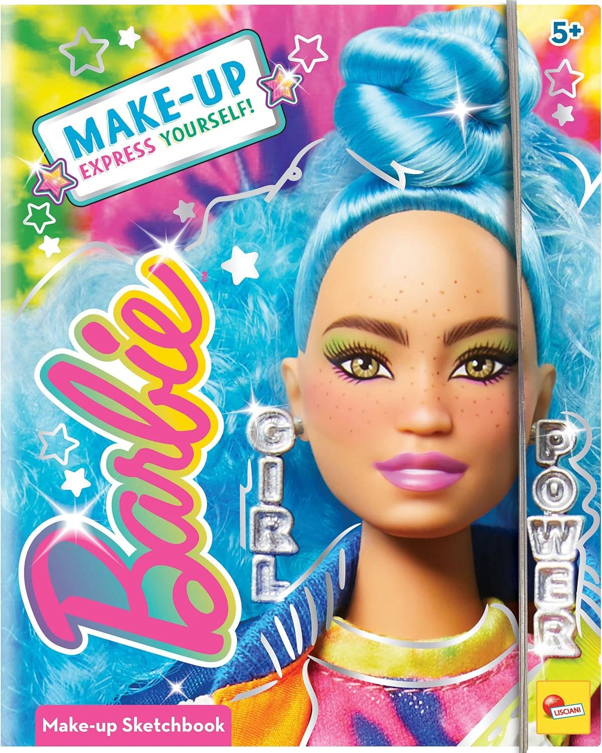 Kreativset Barbie Sketch Book Make Up Goal