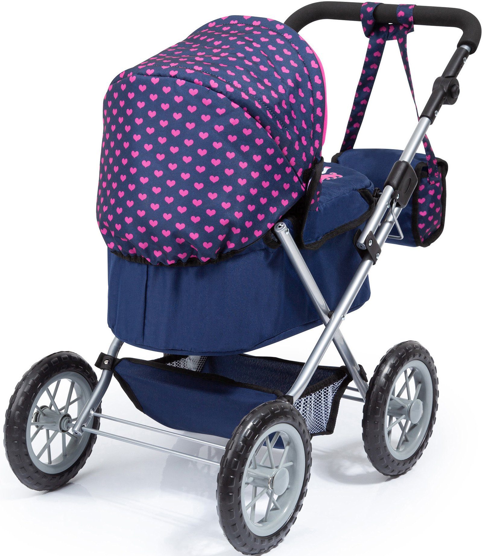 Bayer Puppenwagen Trendy, blau/Einhorn, mit Wickeltasche günstig online kaufen