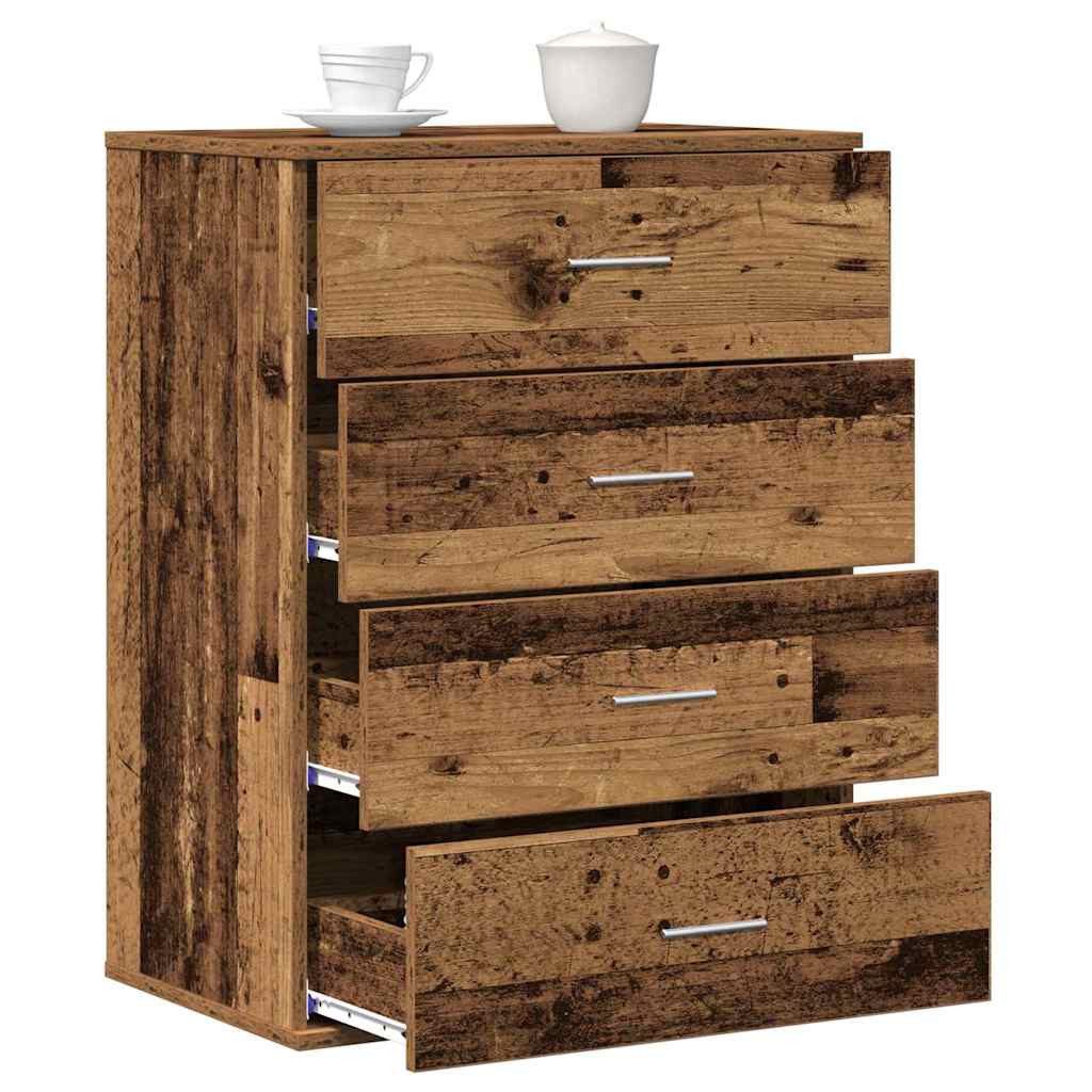 vidaXL Sideboard Sideboard mit Schubladen Altholz günstig online kaufen