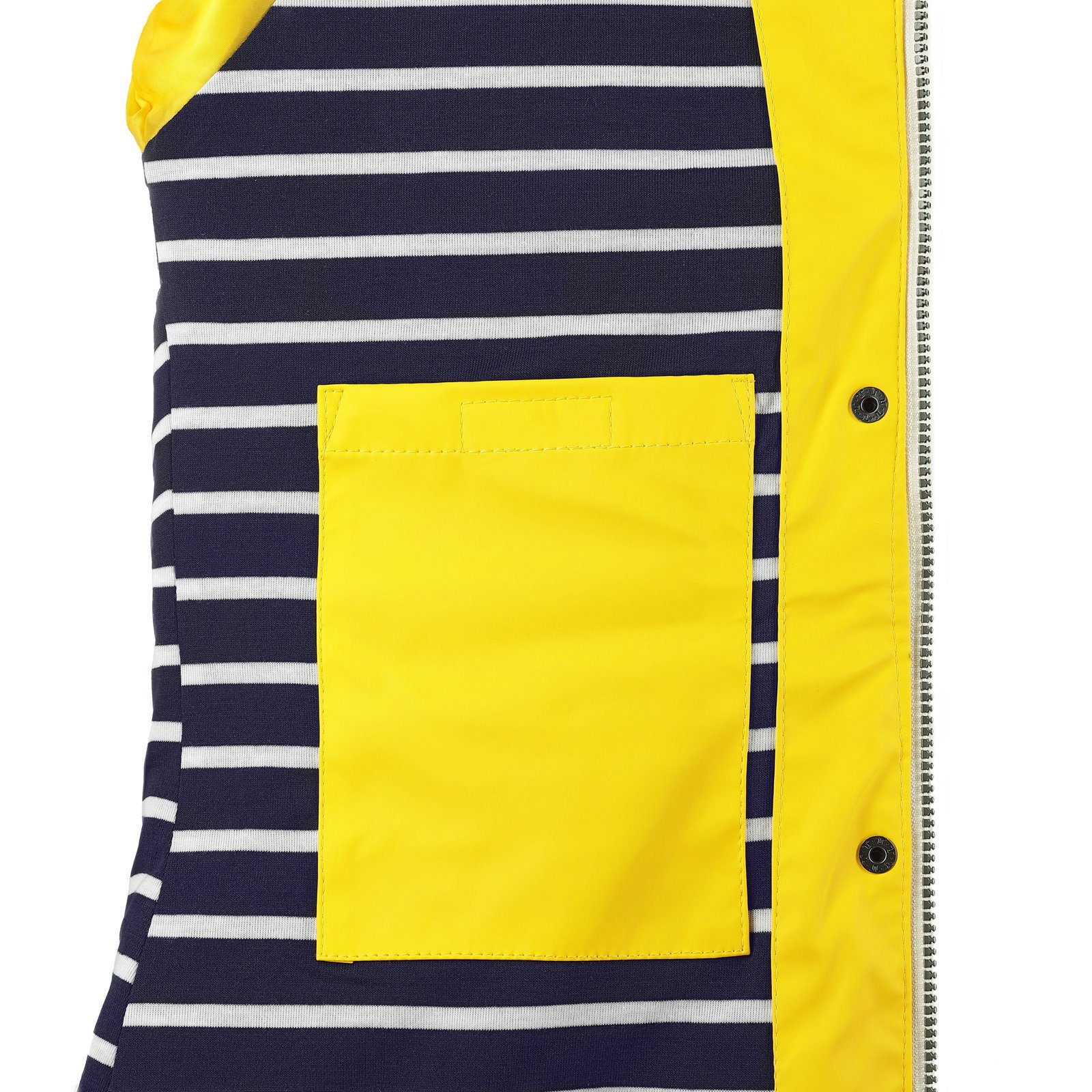 wind- Regenjacke Fashion Kiel & Regenmantel wasserdicht verstellbarer gelb Damen Kapuze Dry mit -
