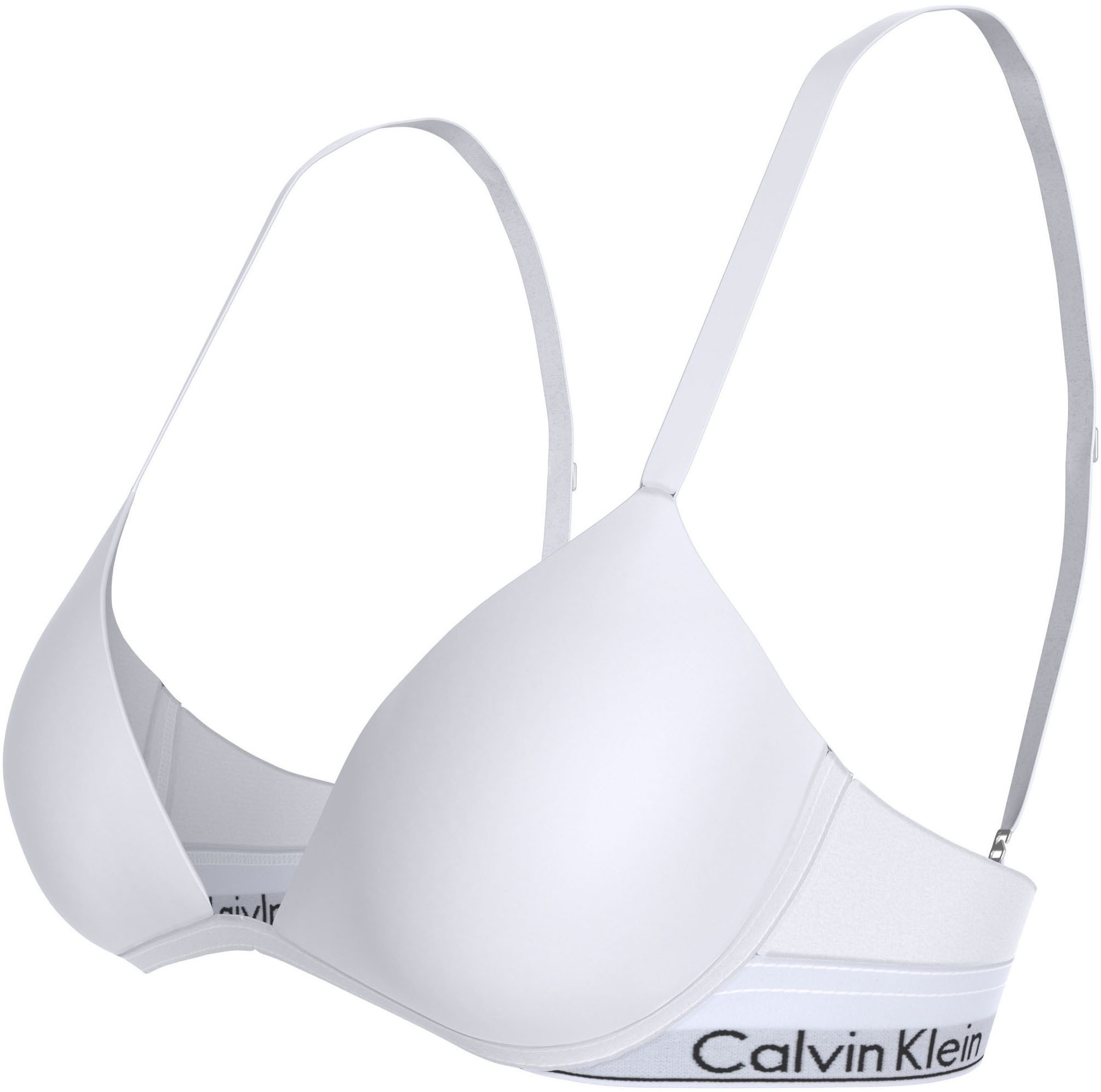 Calvin Klein Underwear Bügel-BH LIGHTLY LINED PLUNGE Körpernahe Passform mit elastischem Bund