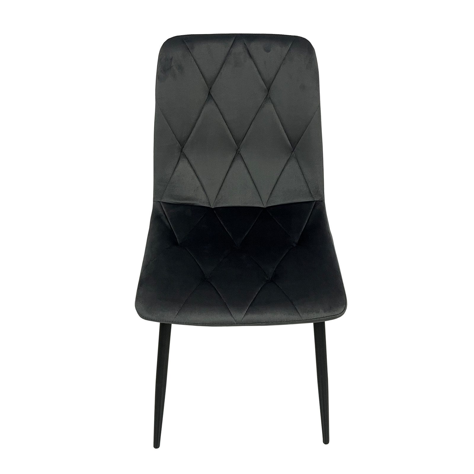 HTI-Living Esszimmerstuhl Stuhl Mesa Eco Velvet Grau (Stück), Esszimmerstuh günstig online kaufen