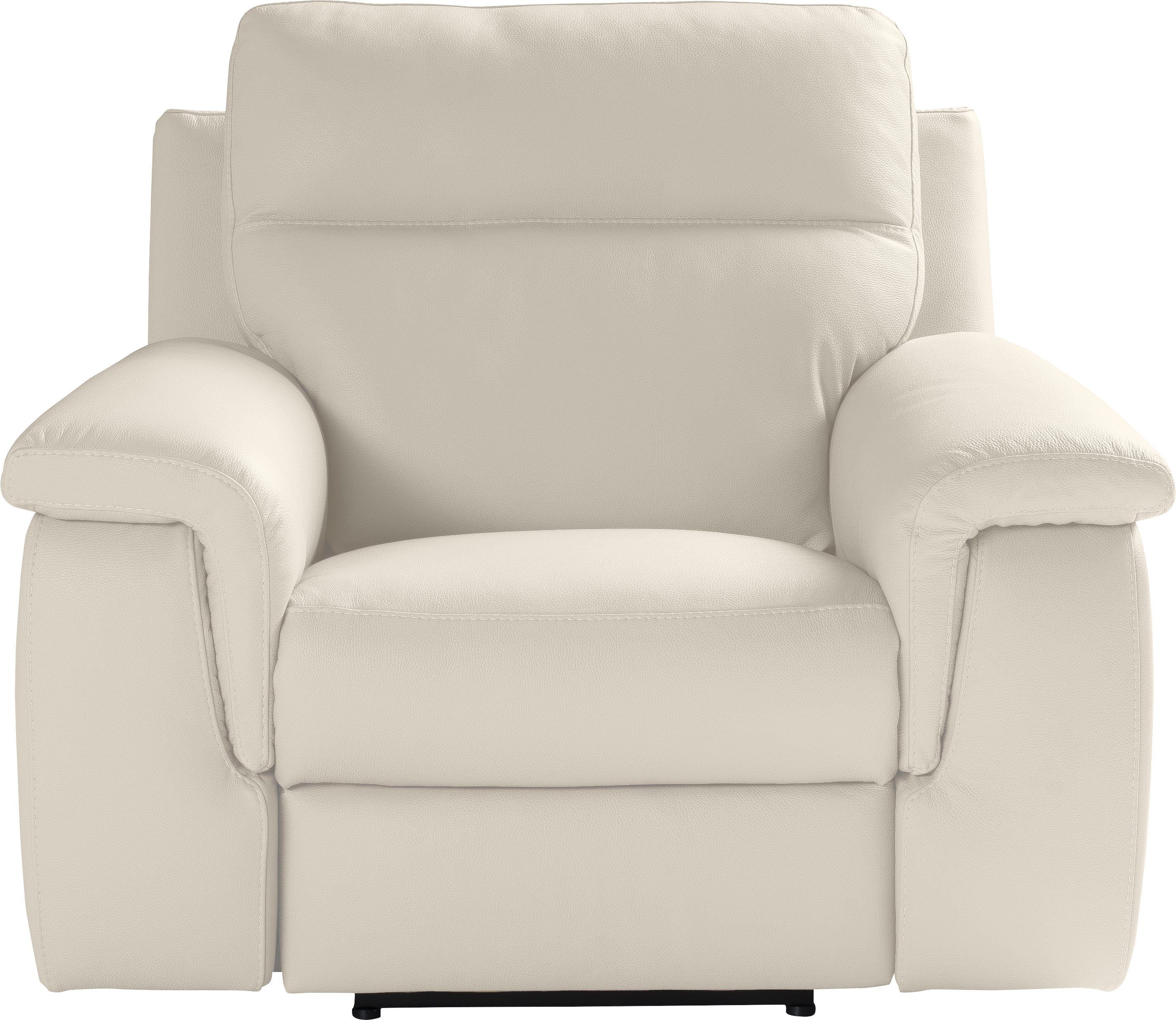 Nicoletti Home Breite mit Fußstütze, Sessel cm inklusive Alan, wahlweise 115 Relaxfunktion