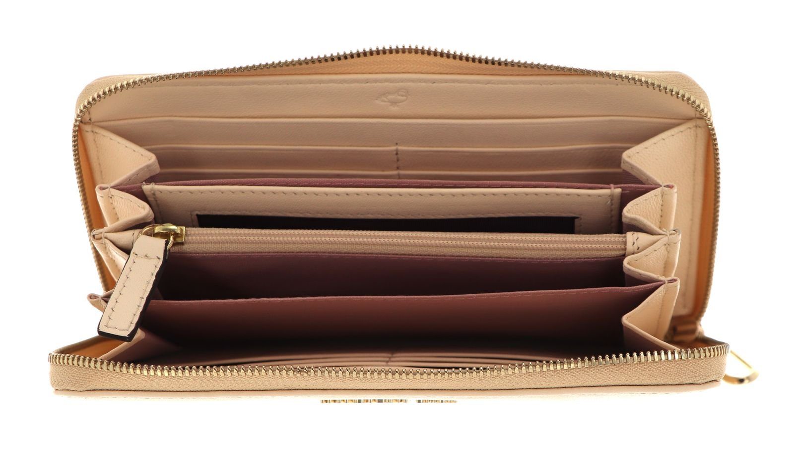 Mandarina Duck Geldbörse Luna, aus echtem Kalbsleder
