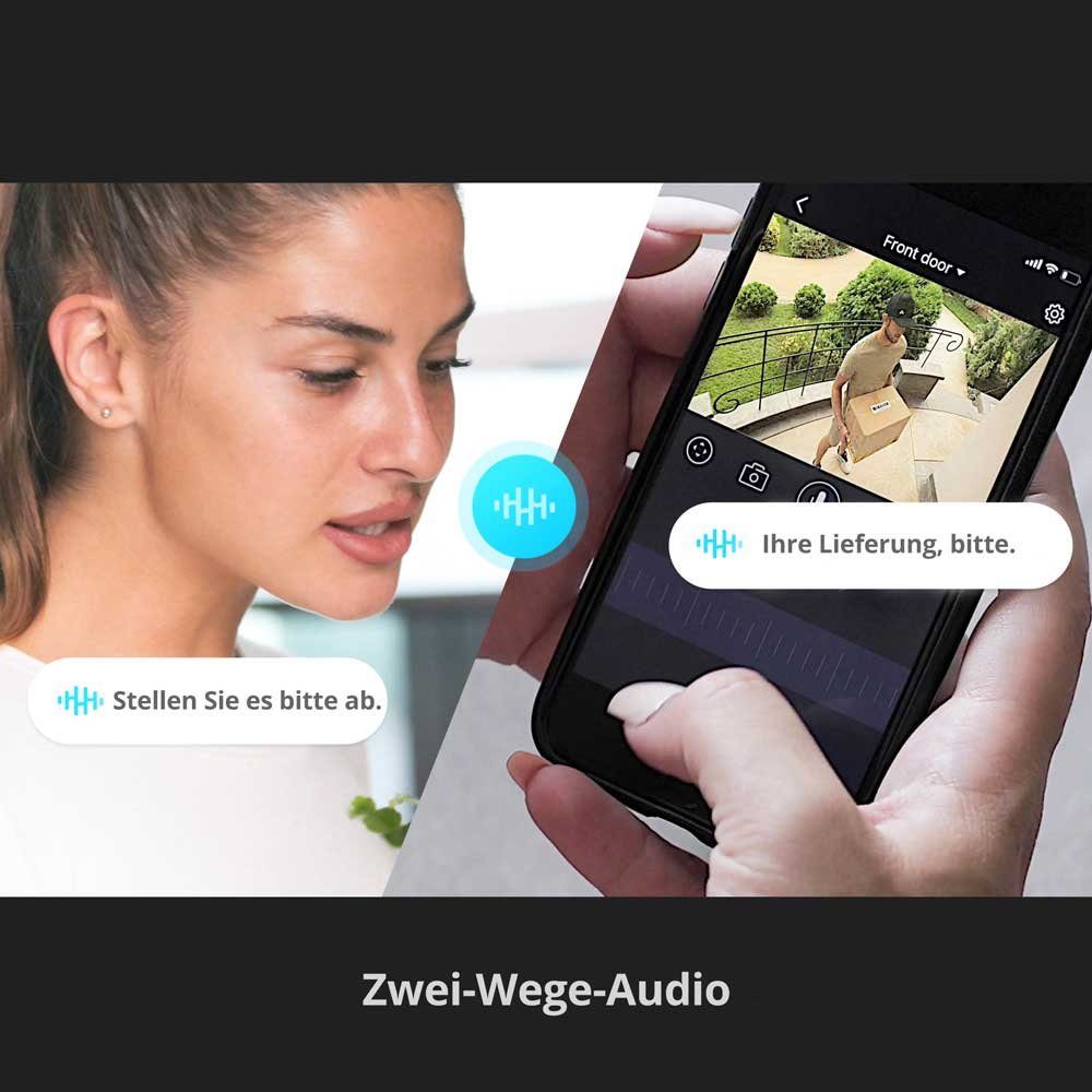 Foscam Überwachungskamera FOSCAM SD4 4 MP Dual-Band WLAN PTZ Dome (Außenbereich, Innenbereich, 4-fach optischer Zoom, Intelligente Erkennung & Push-Benachrichtigung, IP66 Wasserfest, Nachtsicht bis 50m)