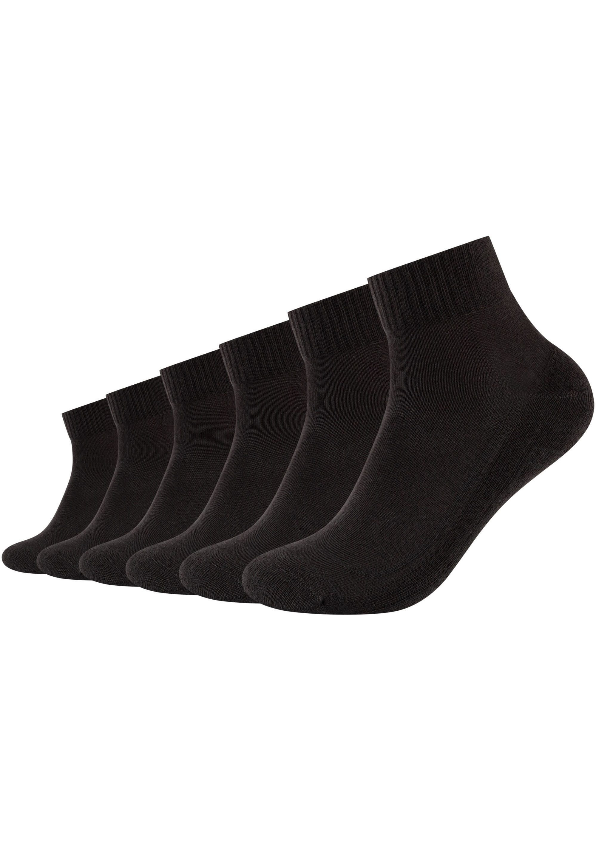 Camano Kurzsocken "ca-soft", (6 Paar), mit verstärktem Zehenbereich günstig online kaufen