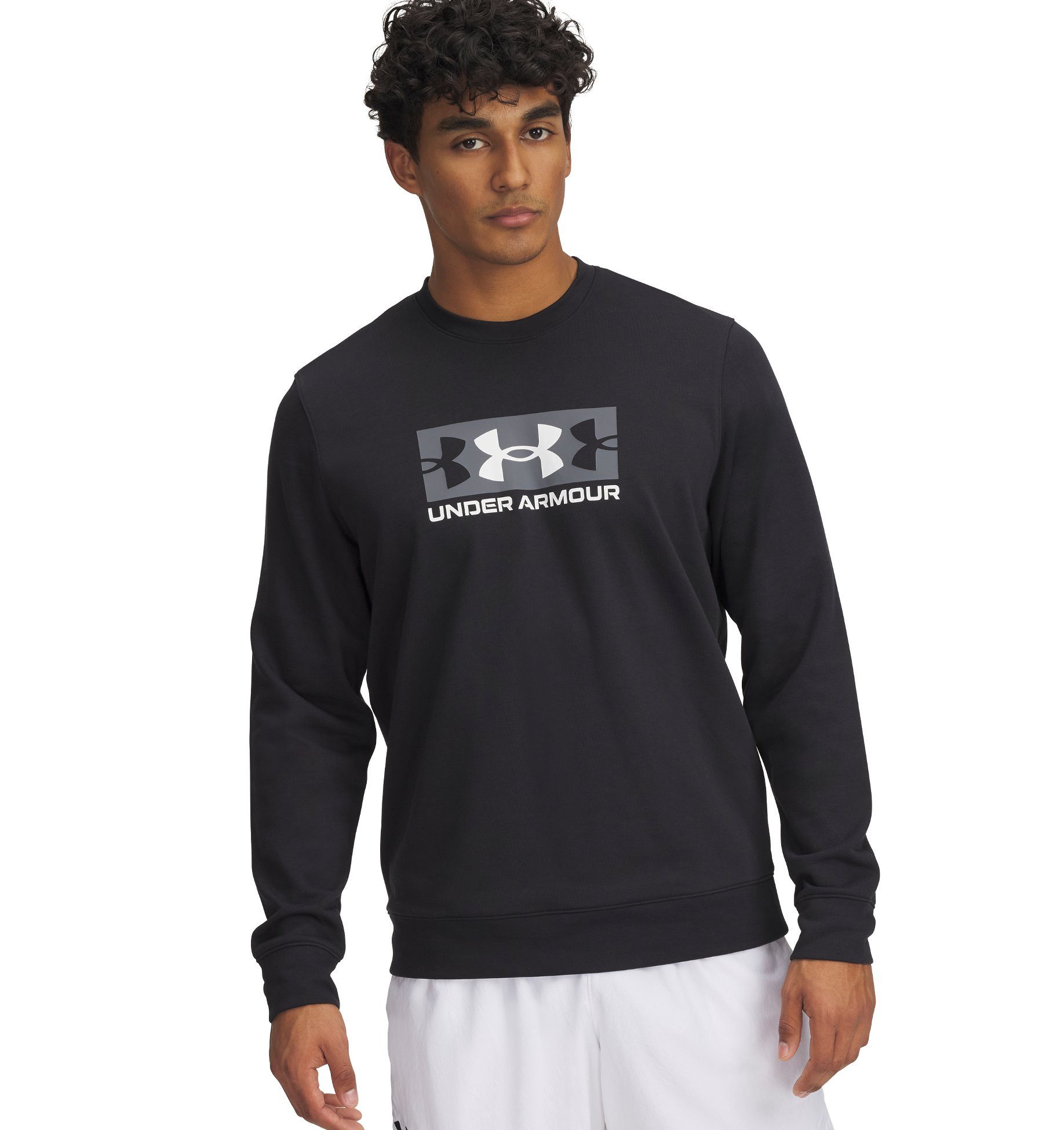Under Armour® Langarmshirt UA RIVAL TERRY LOGO CREW Q2 günstig online kaufen