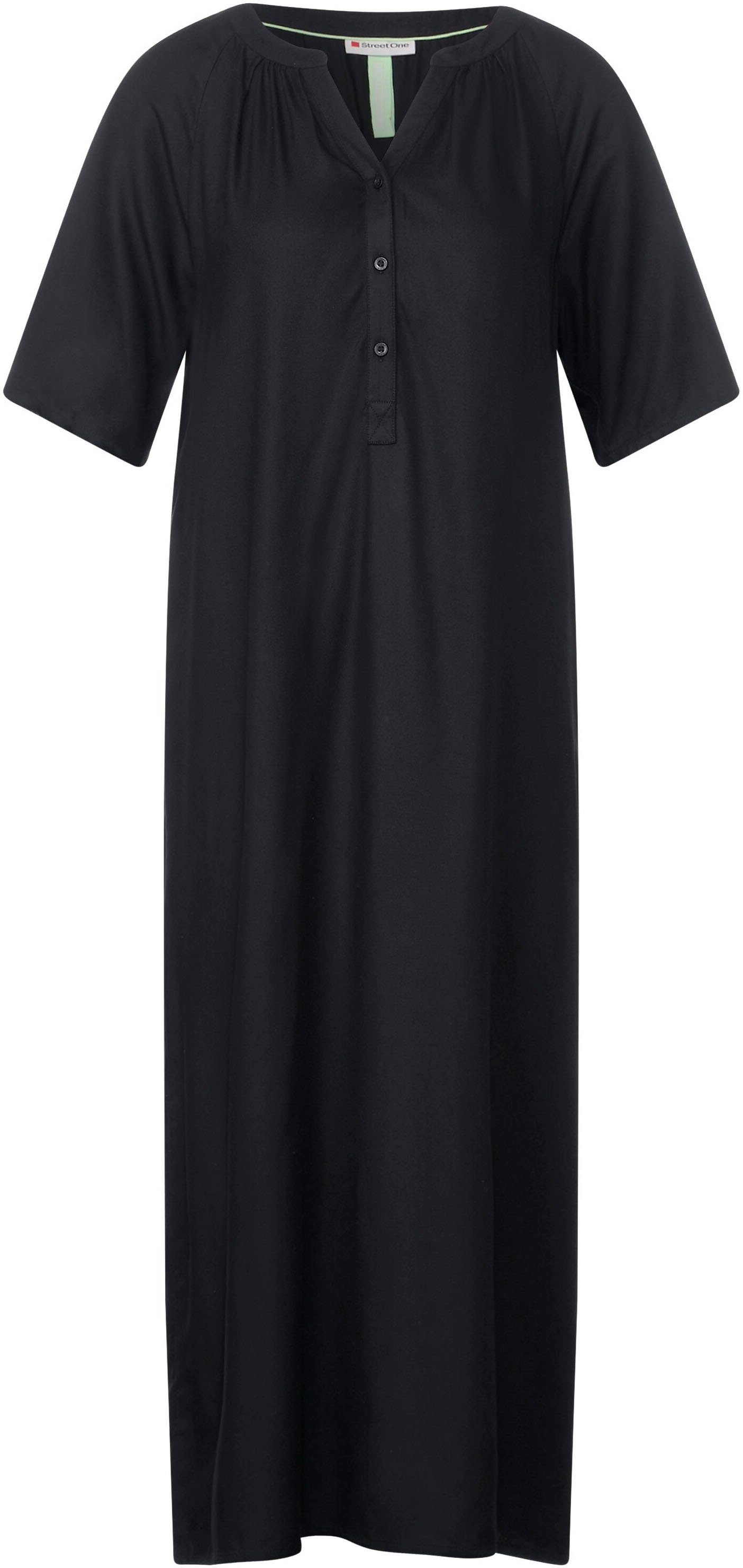 mit Sommerkleid STREET ONE Knopfleiste kurzer