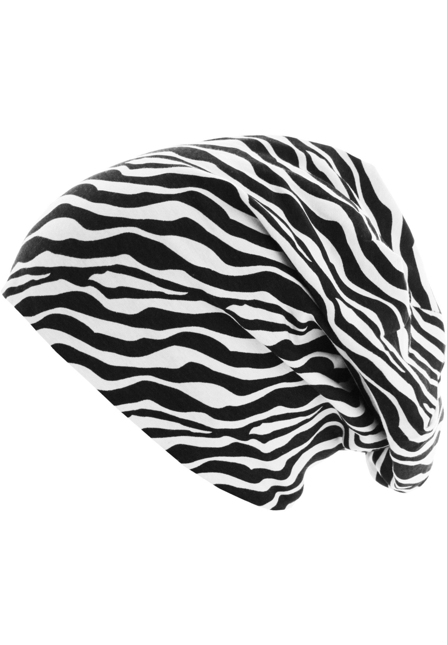 MSTRDS Beanie Accessoires zebra/black (1-St) Jersey Beanie Printed