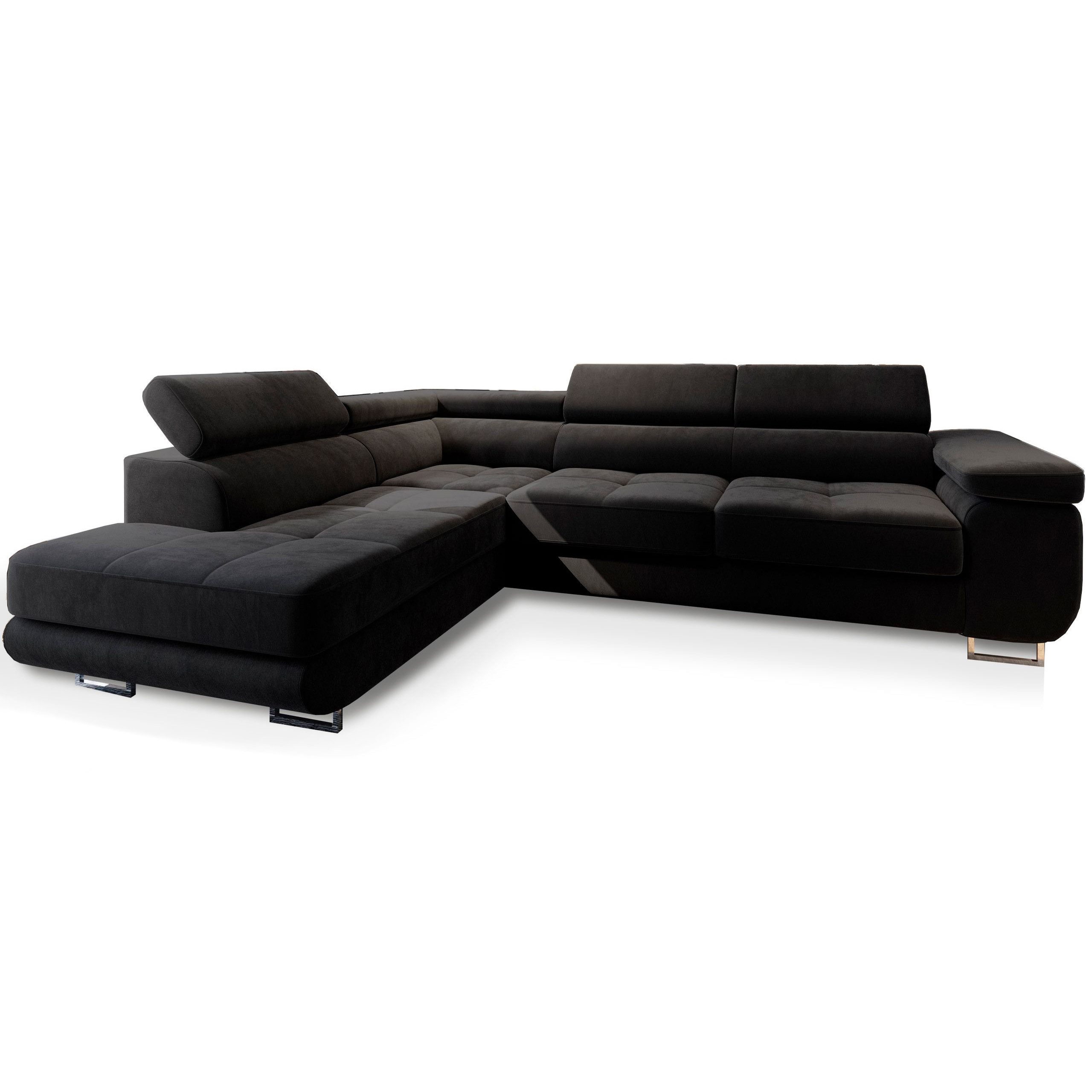 Masseno Ecksofa SELVA mit Schlaffunktion L-Form, Sofa mit Bettkasten günstig online kaufen