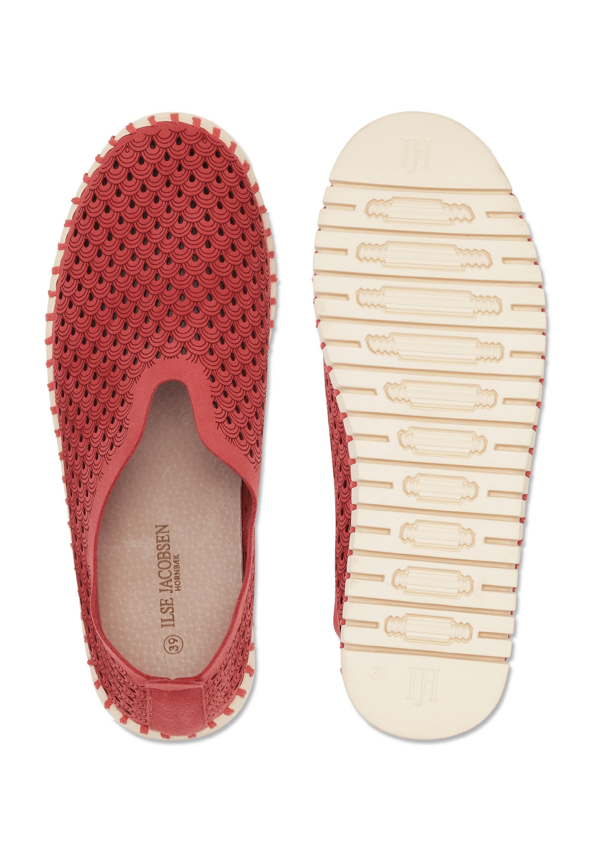 Ilse Jacobsen TULIP3275 Sneaker Plateausohle, atmungsaktive Mikrofaser, hoher Tragekomfort