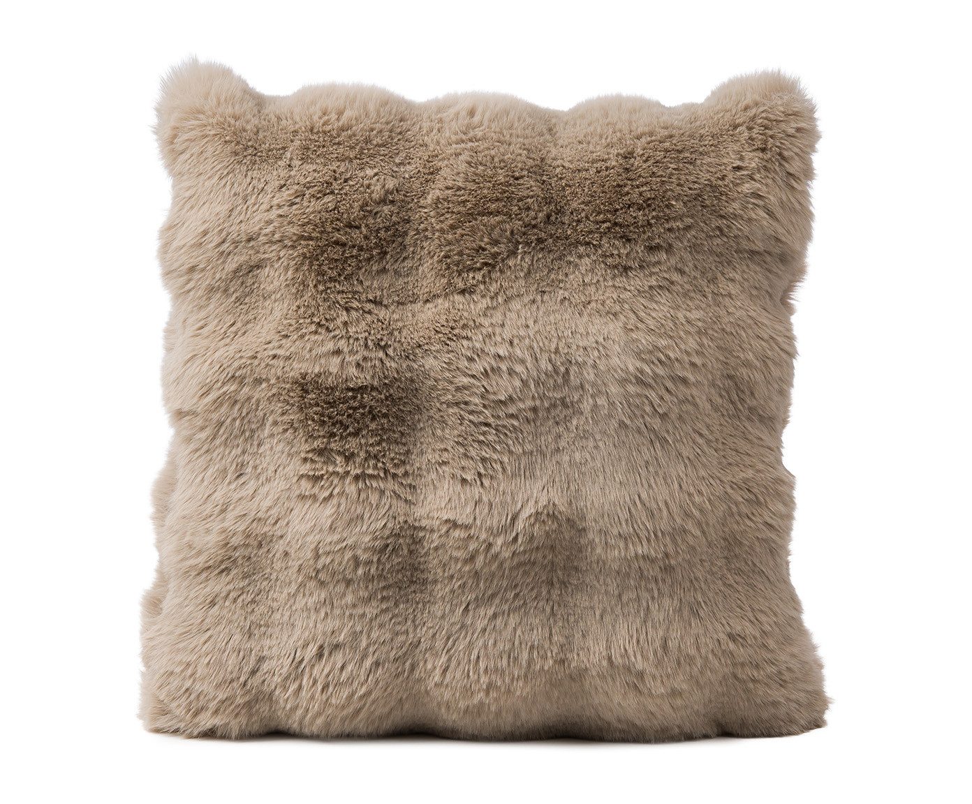 Gözze Zierkissen GÖZZE Kissen BUBBLES taupe BHT 40x8x40 cm braun Dekokissen