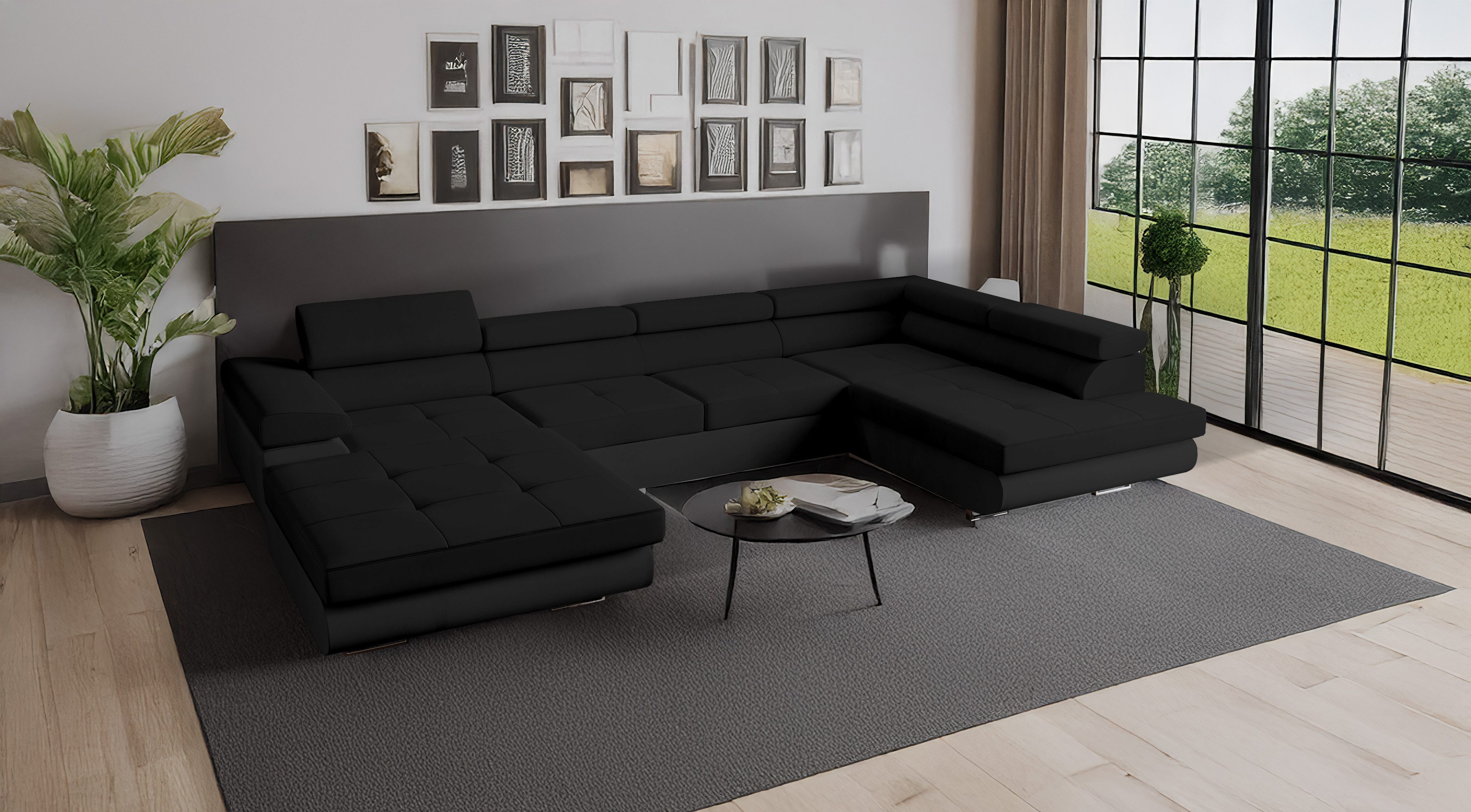 Goldstoff Wohnlandschaft RELAX U Ecksofa mit günstig online kaufen