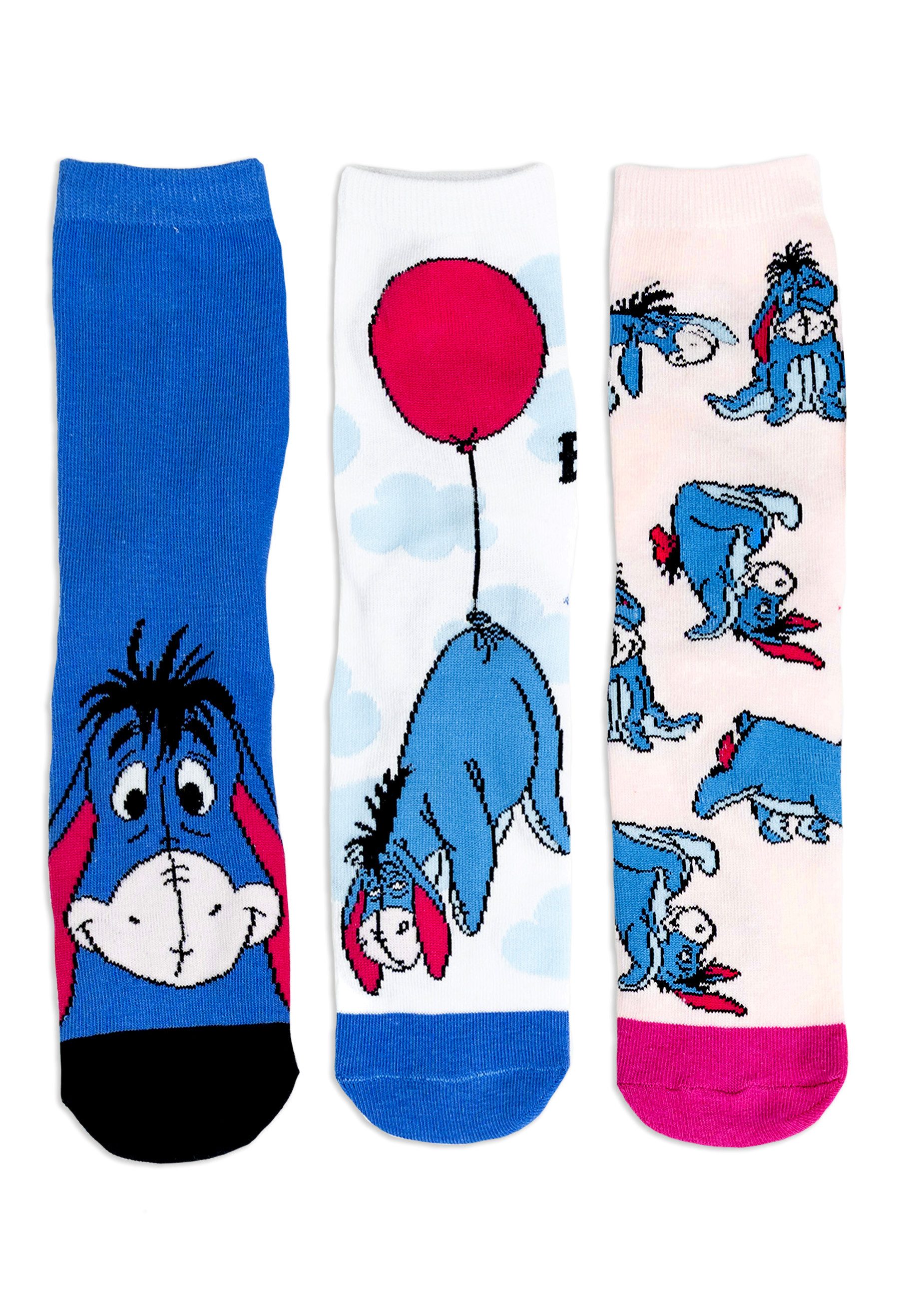 United Labels® Socken I-Aah Esel Socken Sneaker Winnie Puuh Strümpfe (5er Pack) 38-43 – Bild 2 von 5