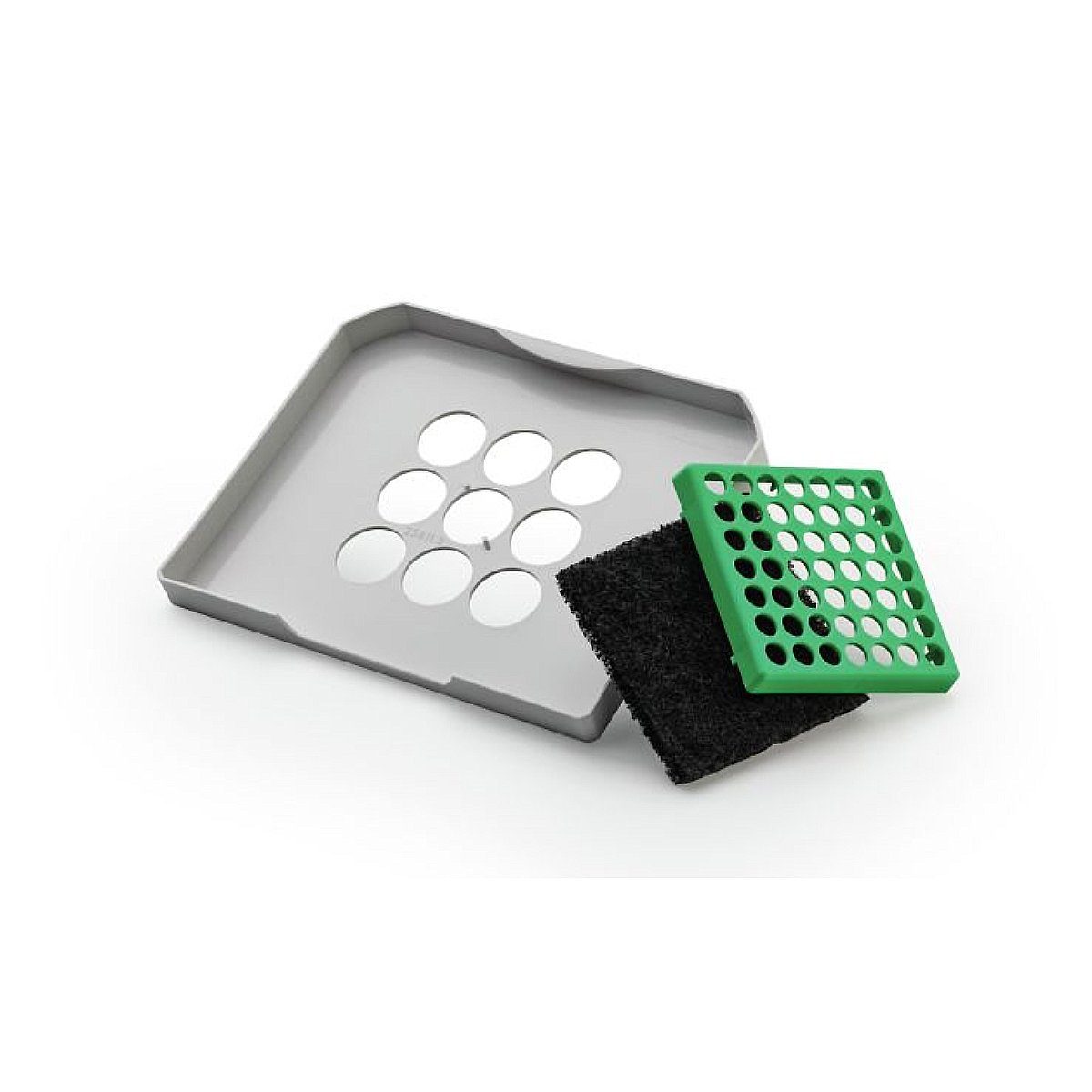 Naber Einbaumülleimer Biodeckel, hellgrau, für 230 x 191 mm Eimer