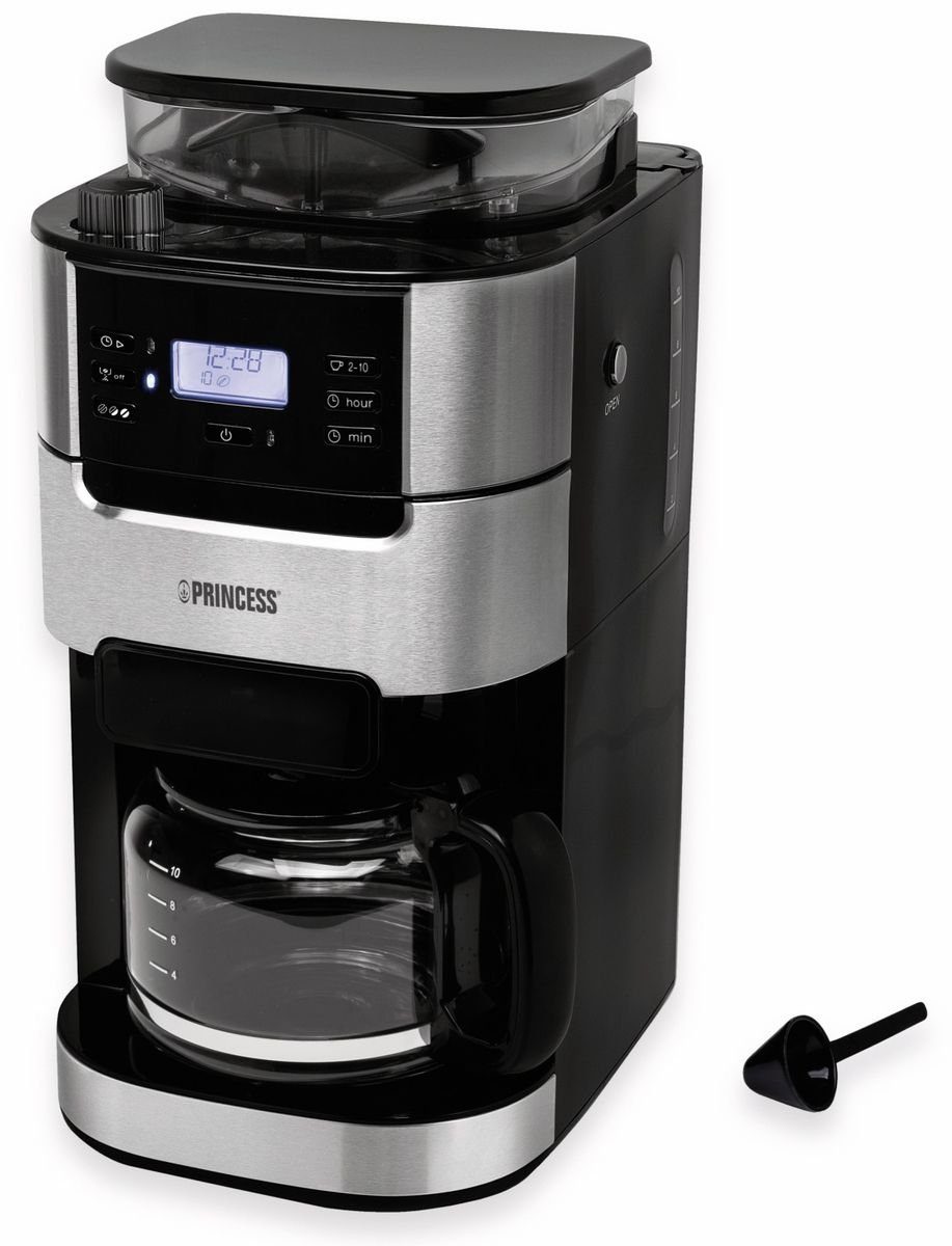 PRINCESS Filterkaffeemaschine PRINCESS Kaffeemaschine Roma, 1,5 L, 1050 W