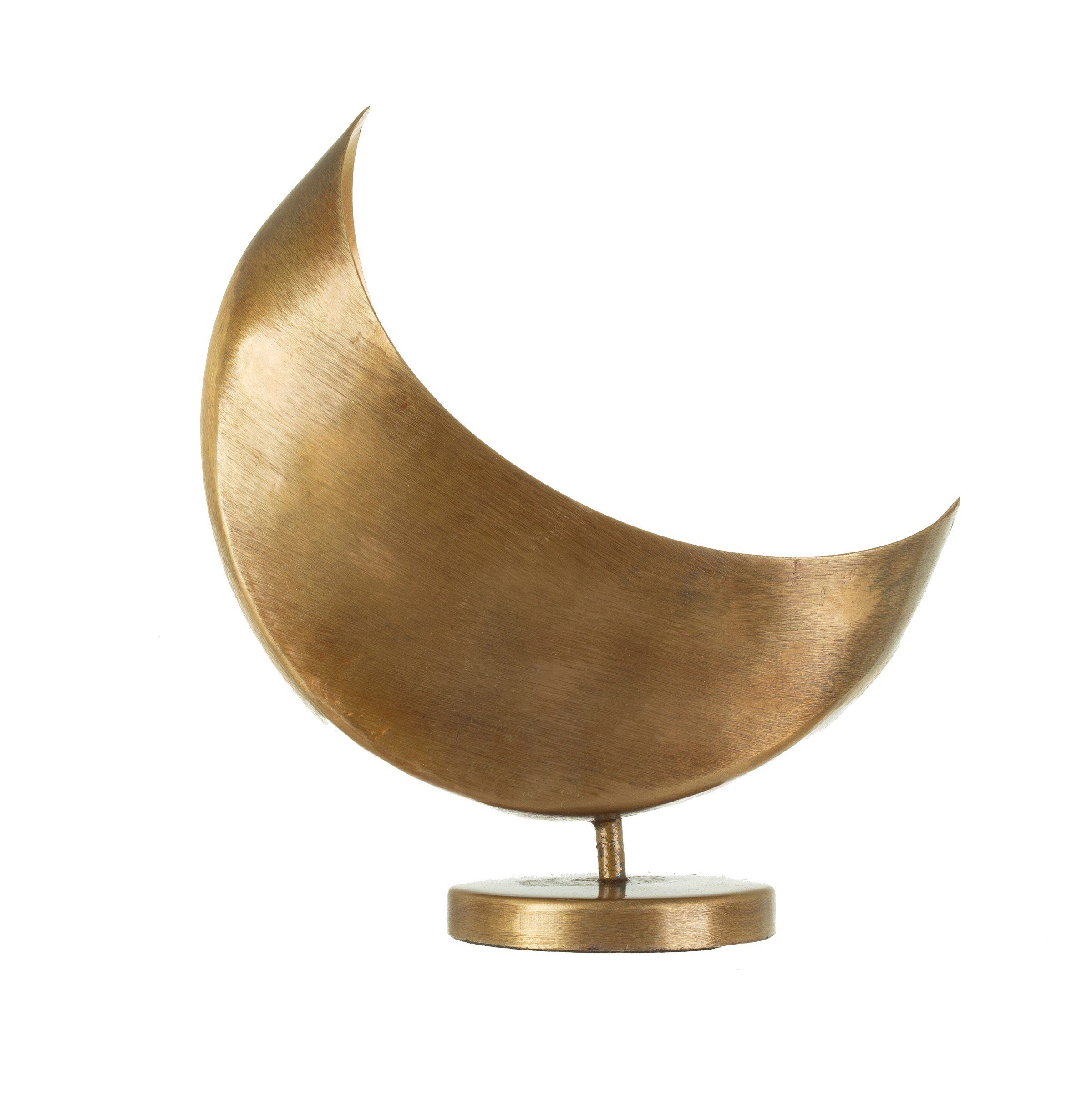 Sass & Belle Blumentopf Pflanzgefäß Mond gold