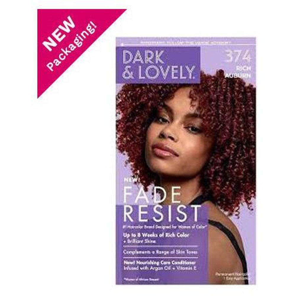 Haarmaske Dark and Lovely Soft Sheen-Rich Auburn 374 Rich Conditioning Color