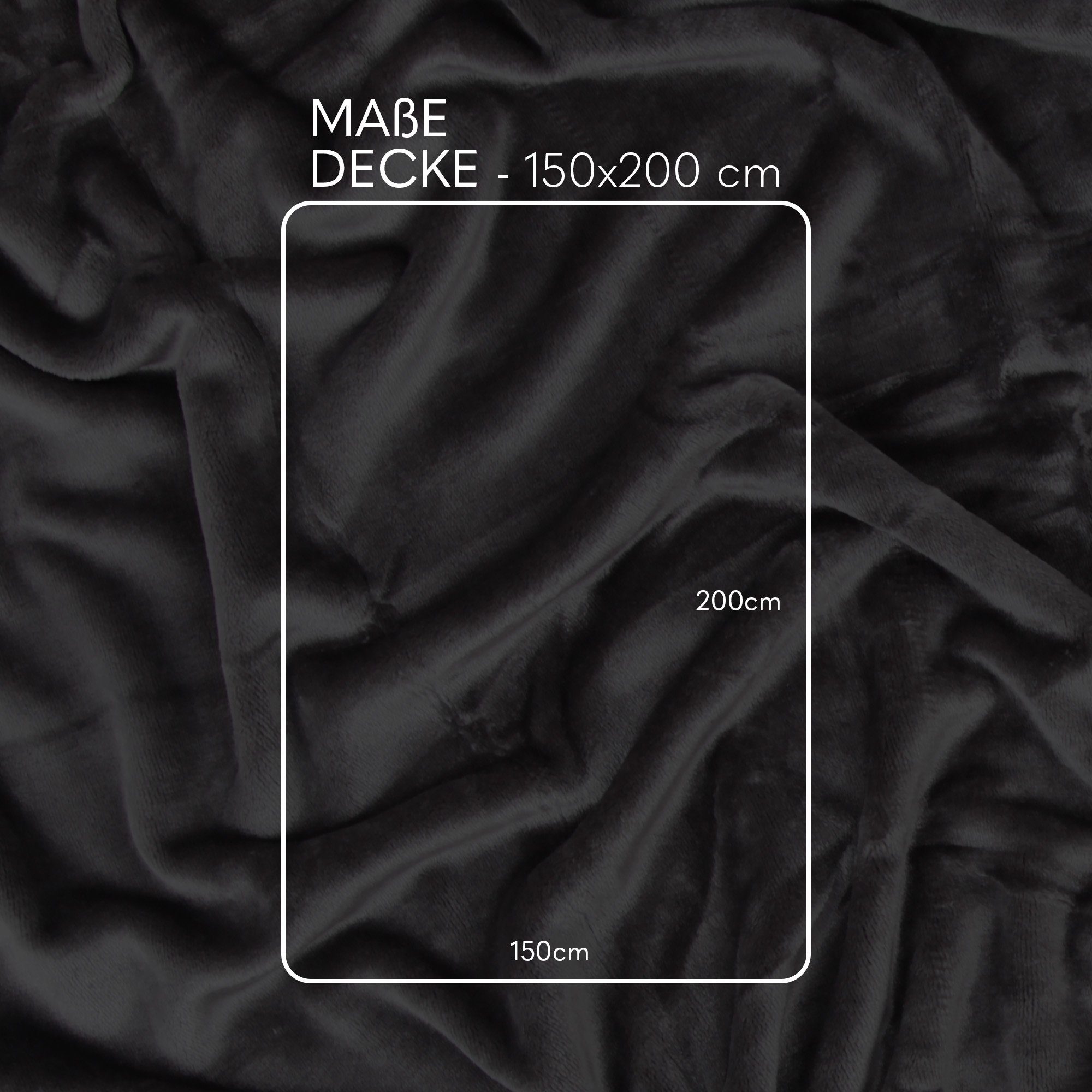 Wohndecke Cashmere Touch XXL, Bestlivings, Kuscheldecke Flauschige Decke für Sofa, Couch und Bett, Tagesdecke
