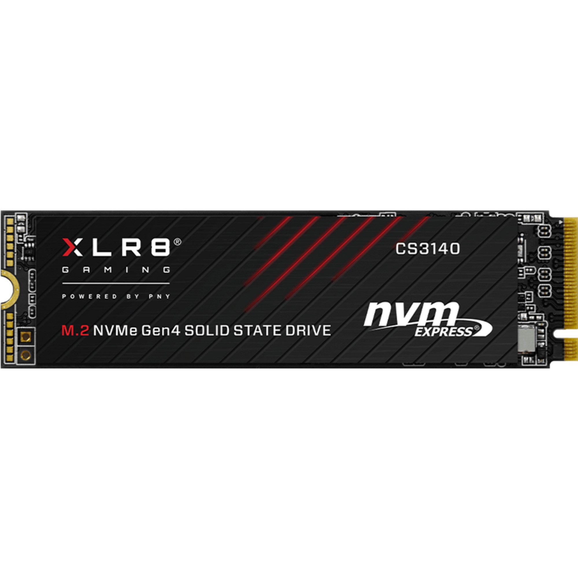 PNY PNY CS3140 4 TB, SSD, (PCIe Gen4 x4) interne HDD-Festplatte (4 TB) Steckkarte"