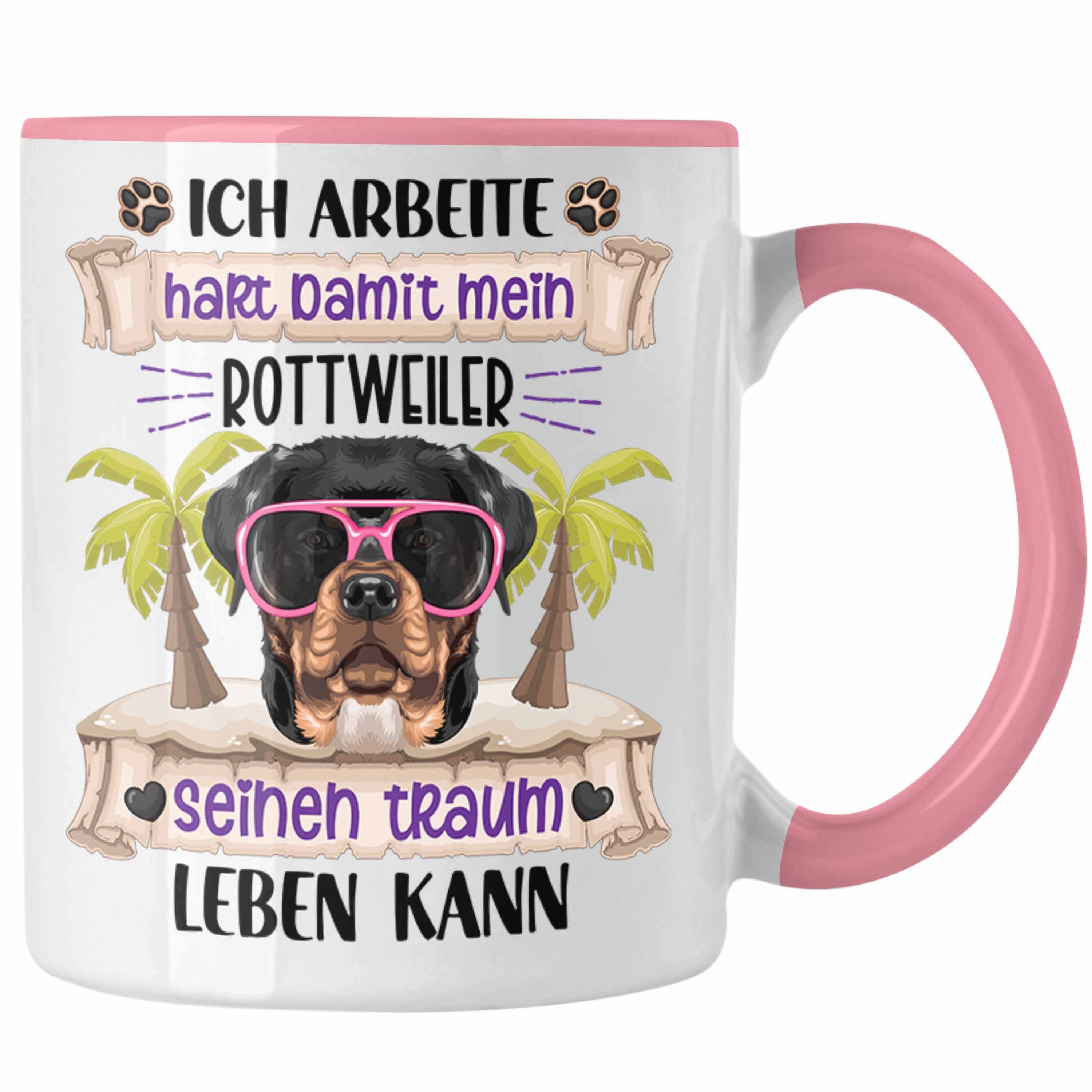 Outlet-Aufmerksamkeit Trendation Tasse Rottweiler Besitzer Tasse Ar Rosa Spruch Lustiger Geschenk Ich Geschenkidee