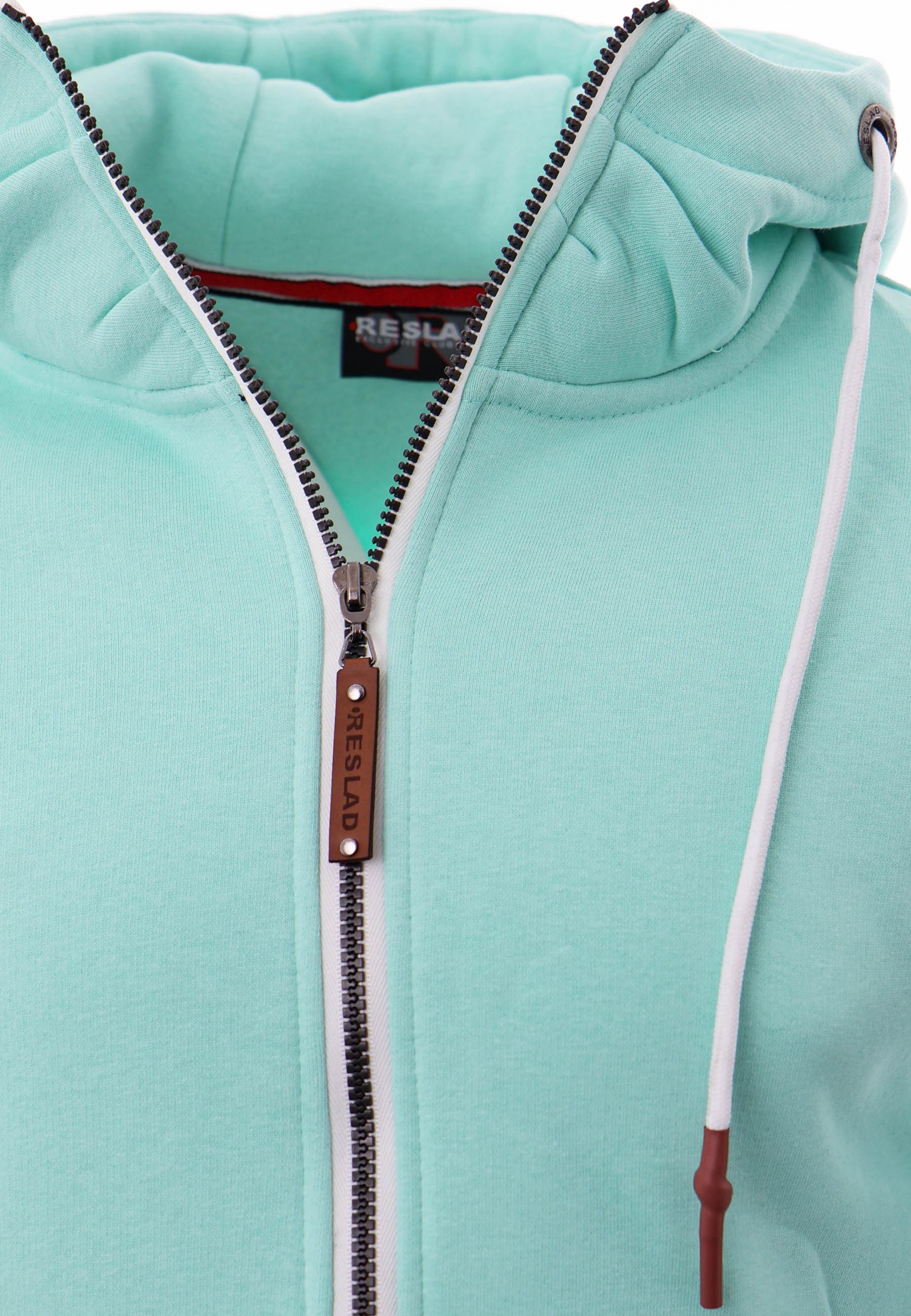 Reslad Sweatjacke Reslad Sweatjacke Zipper RS-1006 (1-tlg) Winter-Pullover Kapuzenpullover Sweater Hoodie Pulli Sweatshirt