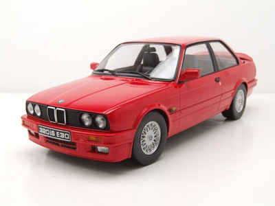 KK Scale Modellauto BMW 320 iS E30 Italo M3 1989 rot Modellauto 1:18 KK Scale, Maßstab 1:18