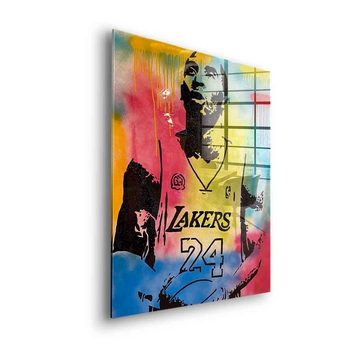 DOTCOMCANVAS® Acrylglasbild Kobe Bryant - Acrylglas, Acrylglasbild Kobe Bryant NBA Basketball Los Angeles Lakers Pop Art