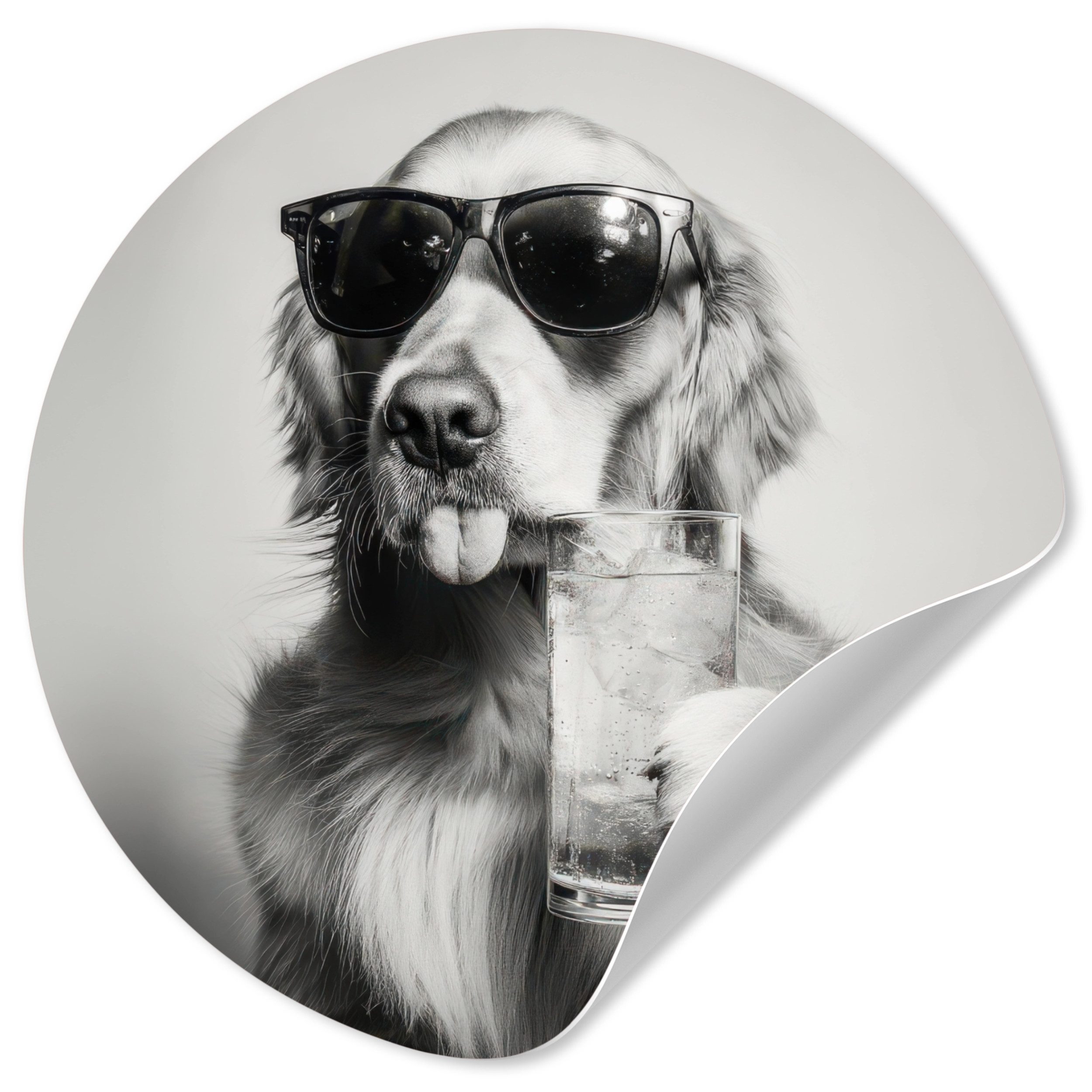 MuchoWow Wandsticker Golden Retriever - Hund günstig online kaufen