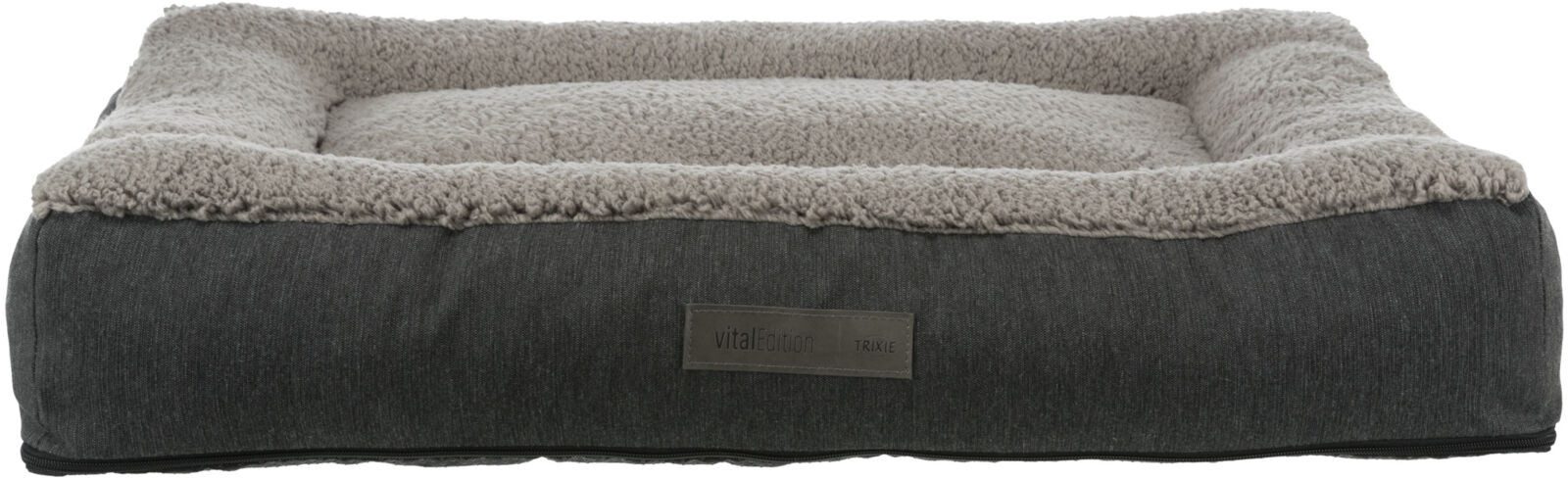 TRIXIE Tierkissen Vital Kissen Bendson - dunkelgrau/hellgrau - 100 × 70 cm