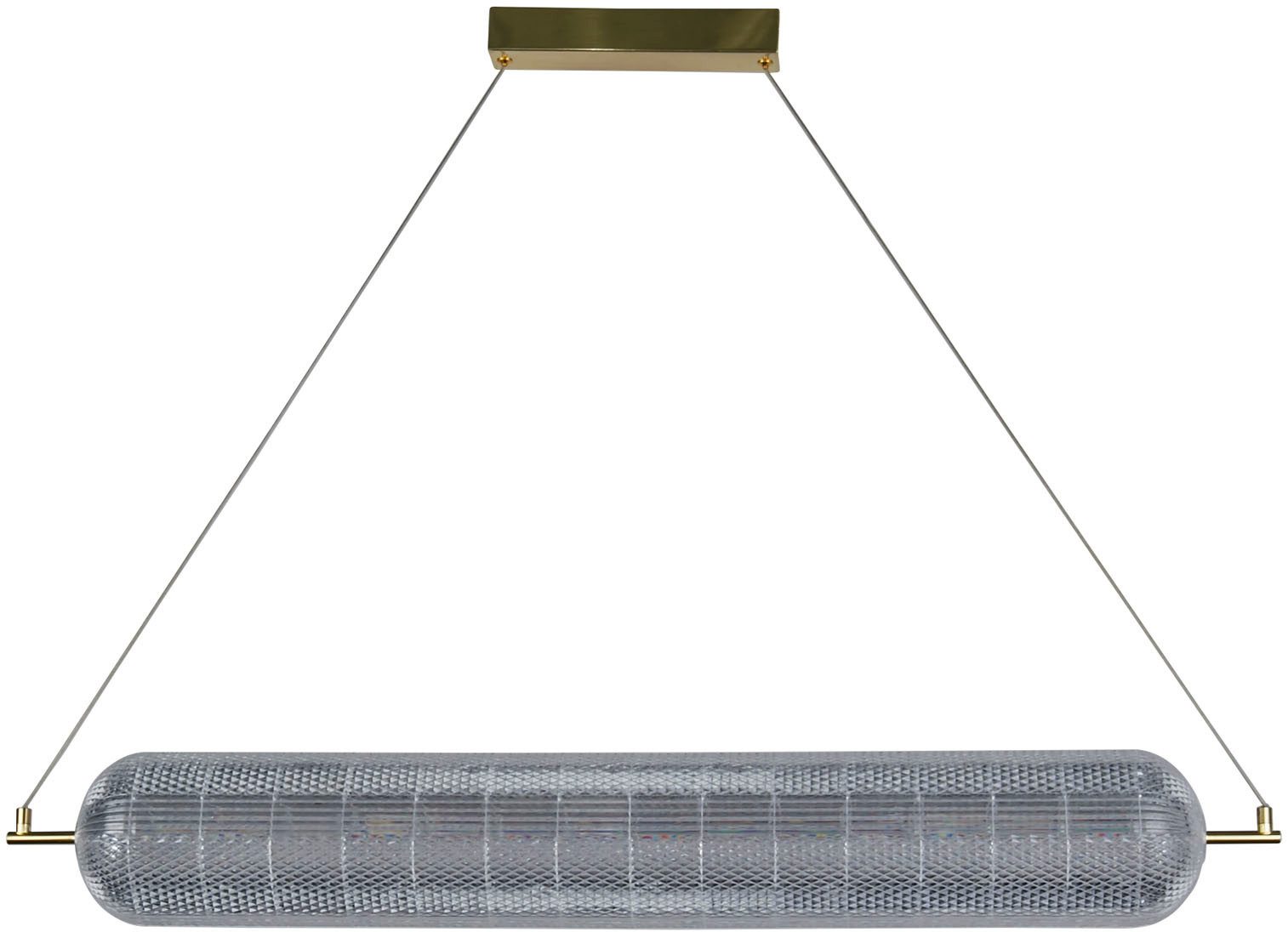 Searchlight LED-Hängeleuchte Hängeleuchte Capsule, 1-flammig, LED fest integriert, Warmweiß, Raumerhellend, mit über 5000 Lumen