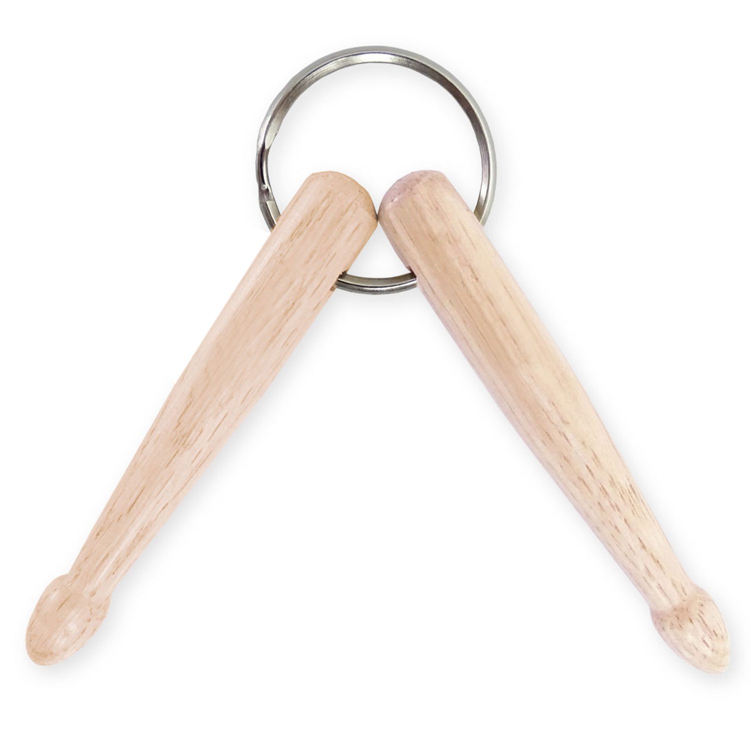 keepdrum Drumsticks keepdrum Schlüsselanhänger Mini-Schlagzeugstöcke (Schlüsselanhänger, Schlüsselanhänger), Mini-Drumstick Schlüsselanhänger - ideal als Musikergeschenk