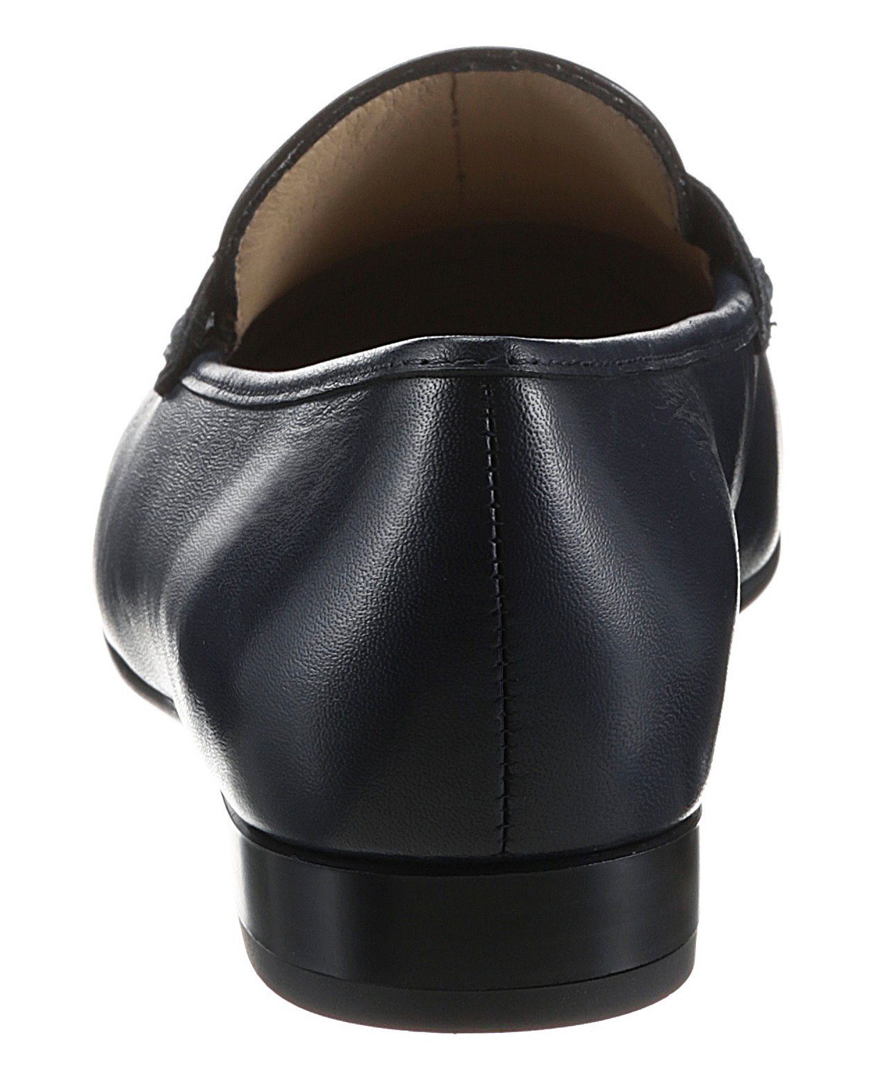 schmale eleganter KENT Ara Form, Slipper Schuhweite in dunkelblau